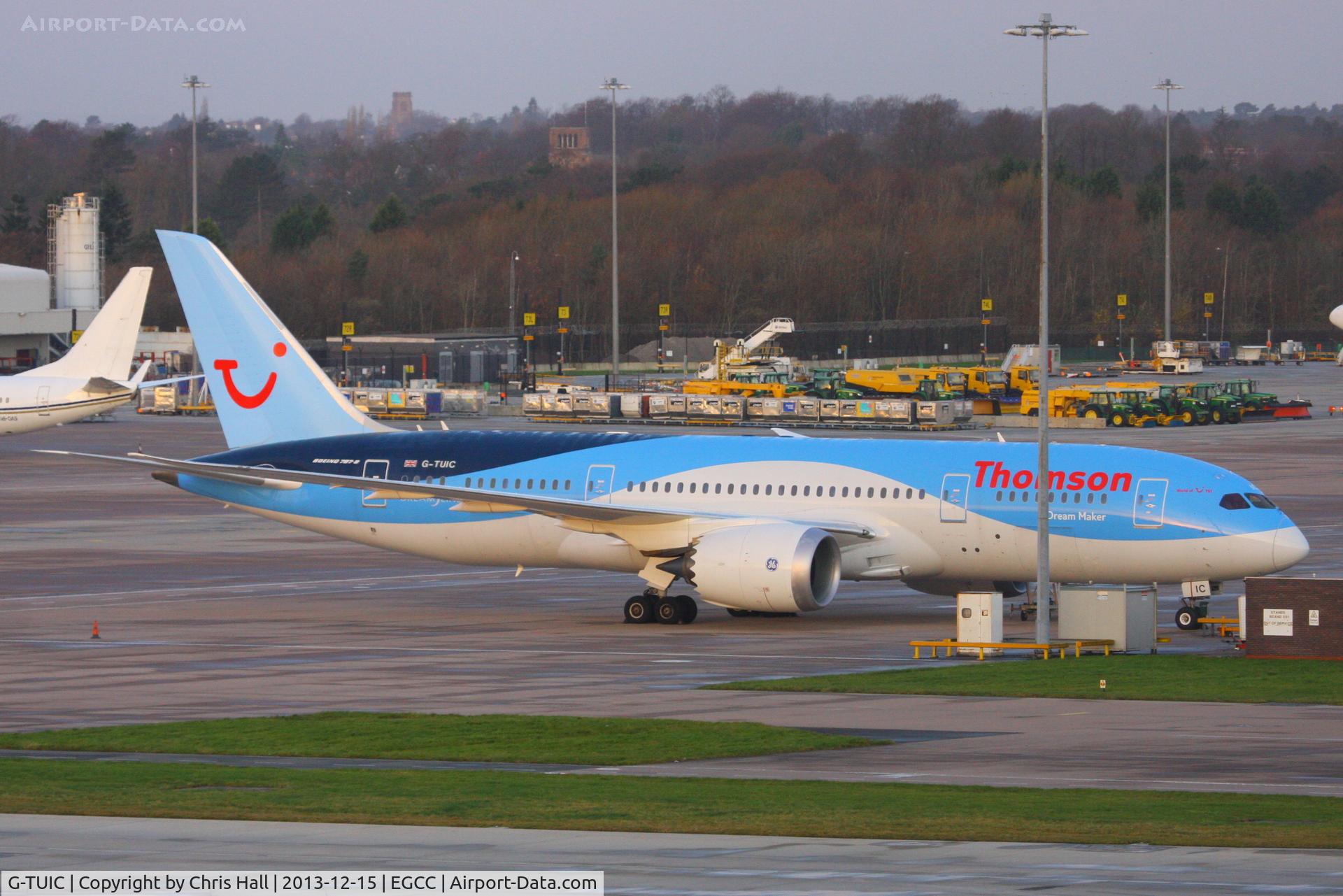G-TUIC, 2013 Boeing 787-8 Dreamliner C/N 34424, Thomson