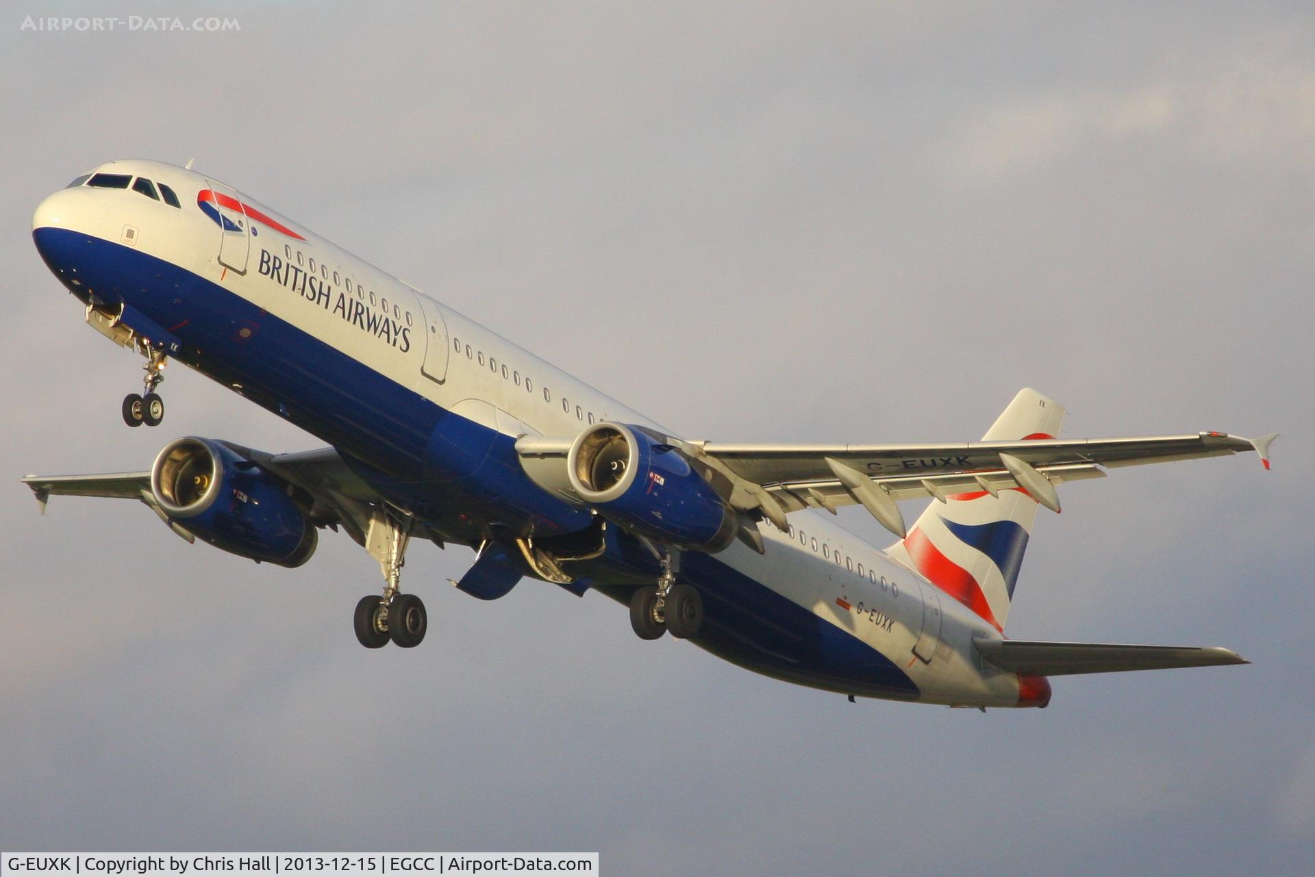 G-EUXK, 2007 Airbus A321-231 C/N 3235, British Airways