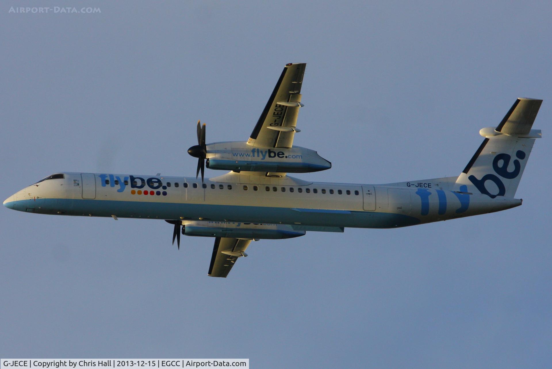 G-JECE, 2004 De Havilland Canada DHC-8-402Q Dash 8 C/N 4094, flybe