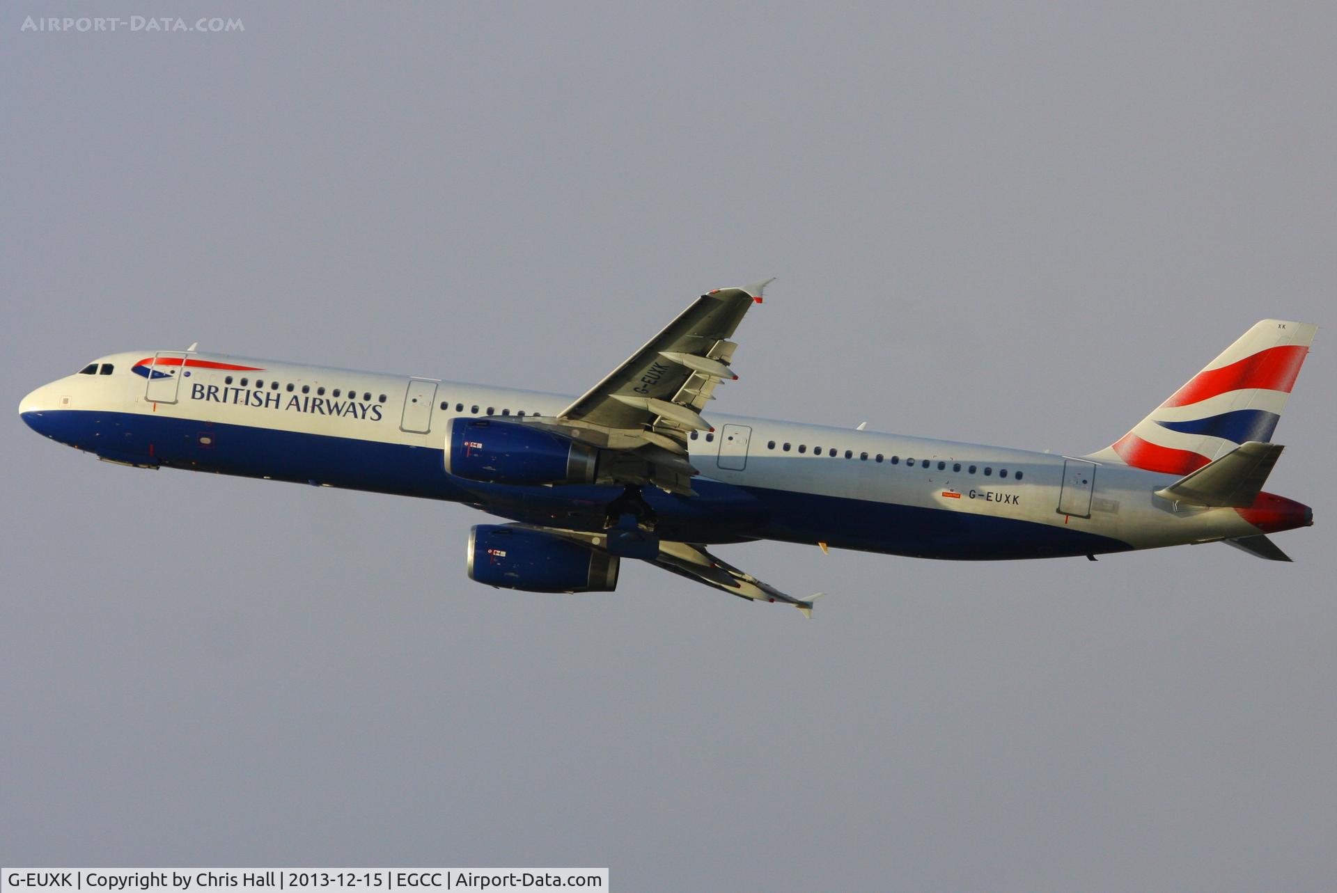 G-EUXK, 2007 Airbus A321-231 C/N 3235, British Airways