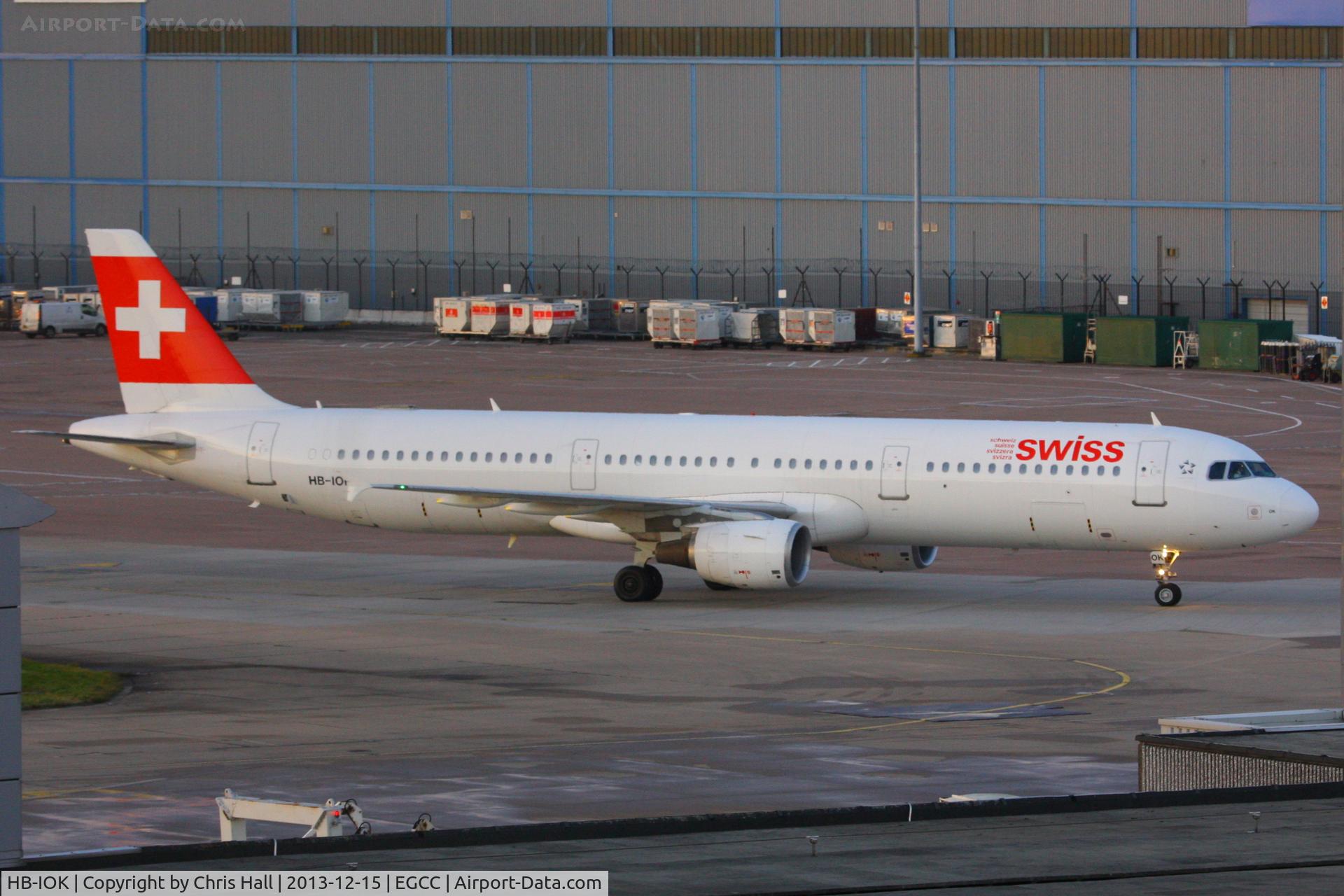 HB-IOK, 1999 Airbus A321-111 C/N 987, Swiss