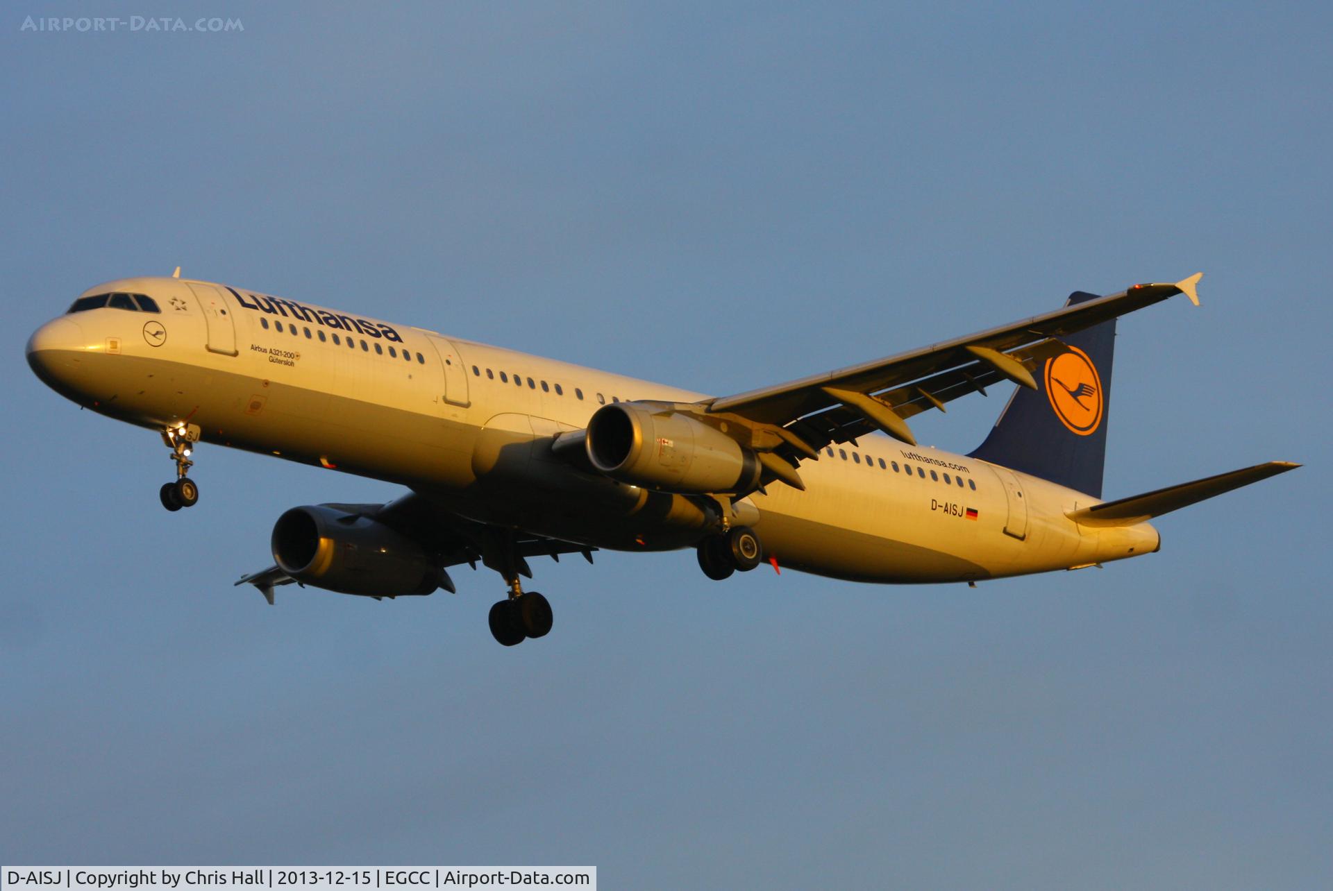 D-AISJ, 2008 Airbus A321-231 C/N 3360, Lufthansa