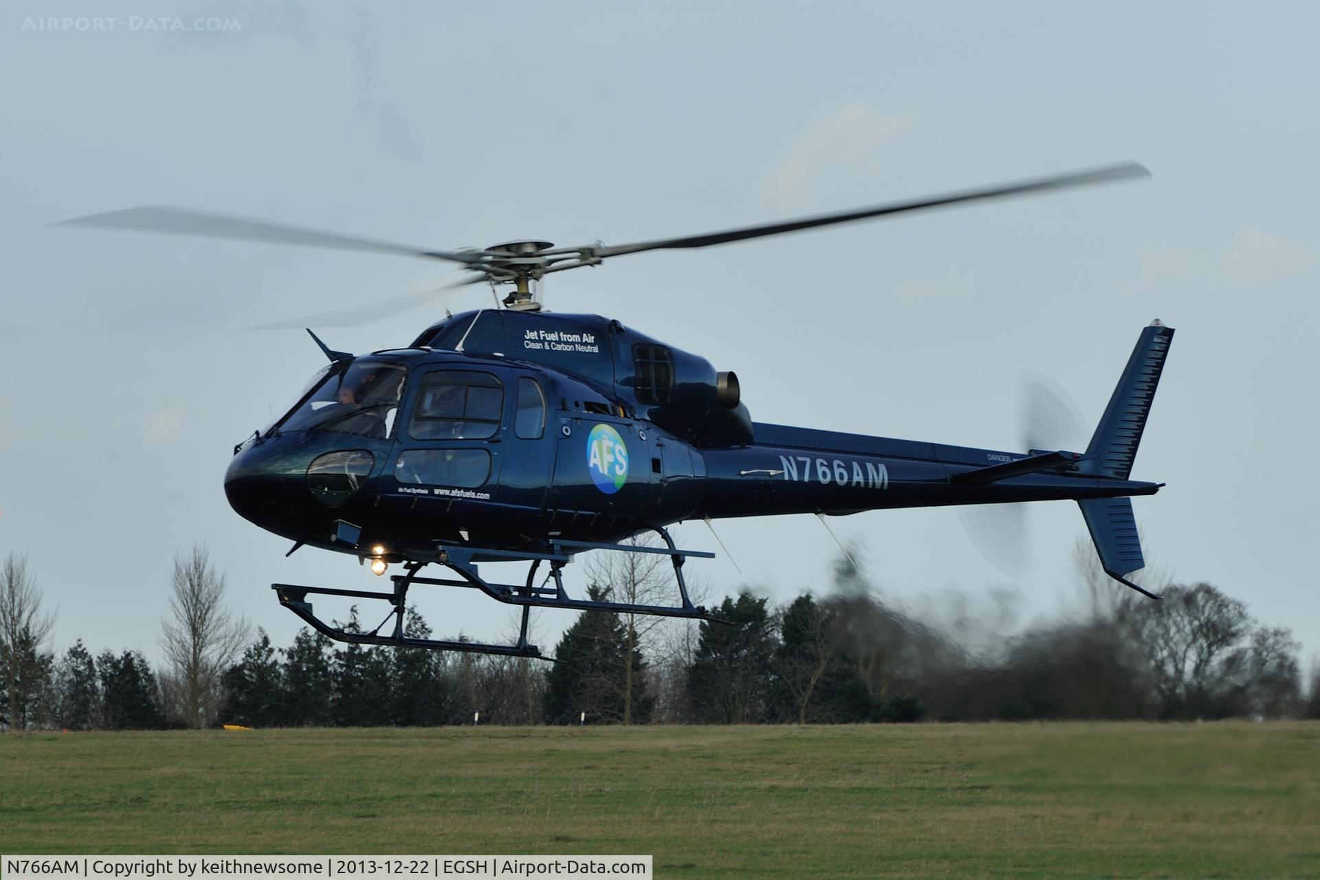 N766AM, 1996 Eurocopter AS-355N Twinstar C/N 5601, Arriving in style !