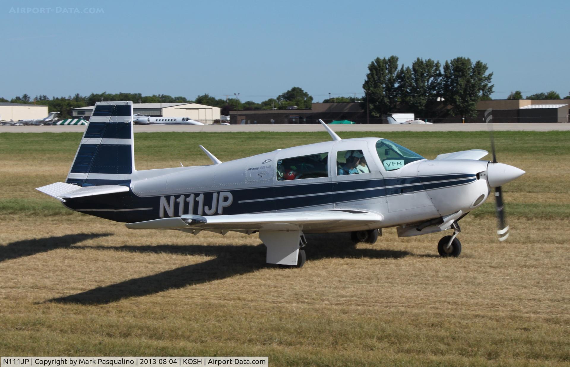 N111JP, Mooney M20J 201 C/N 24-1608, Mooney M20J