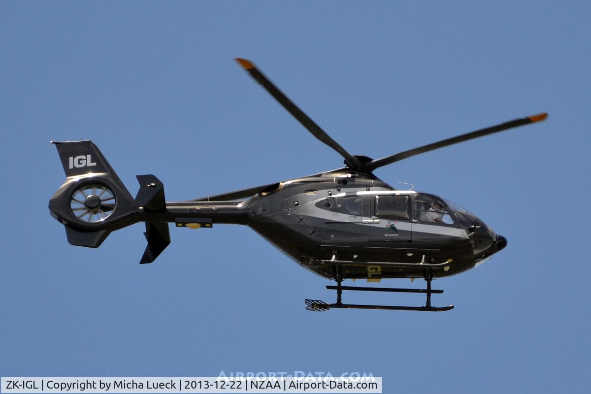 ZK-IGL, Eurocopter EC-135P-2 C/N 0195, At Auckland