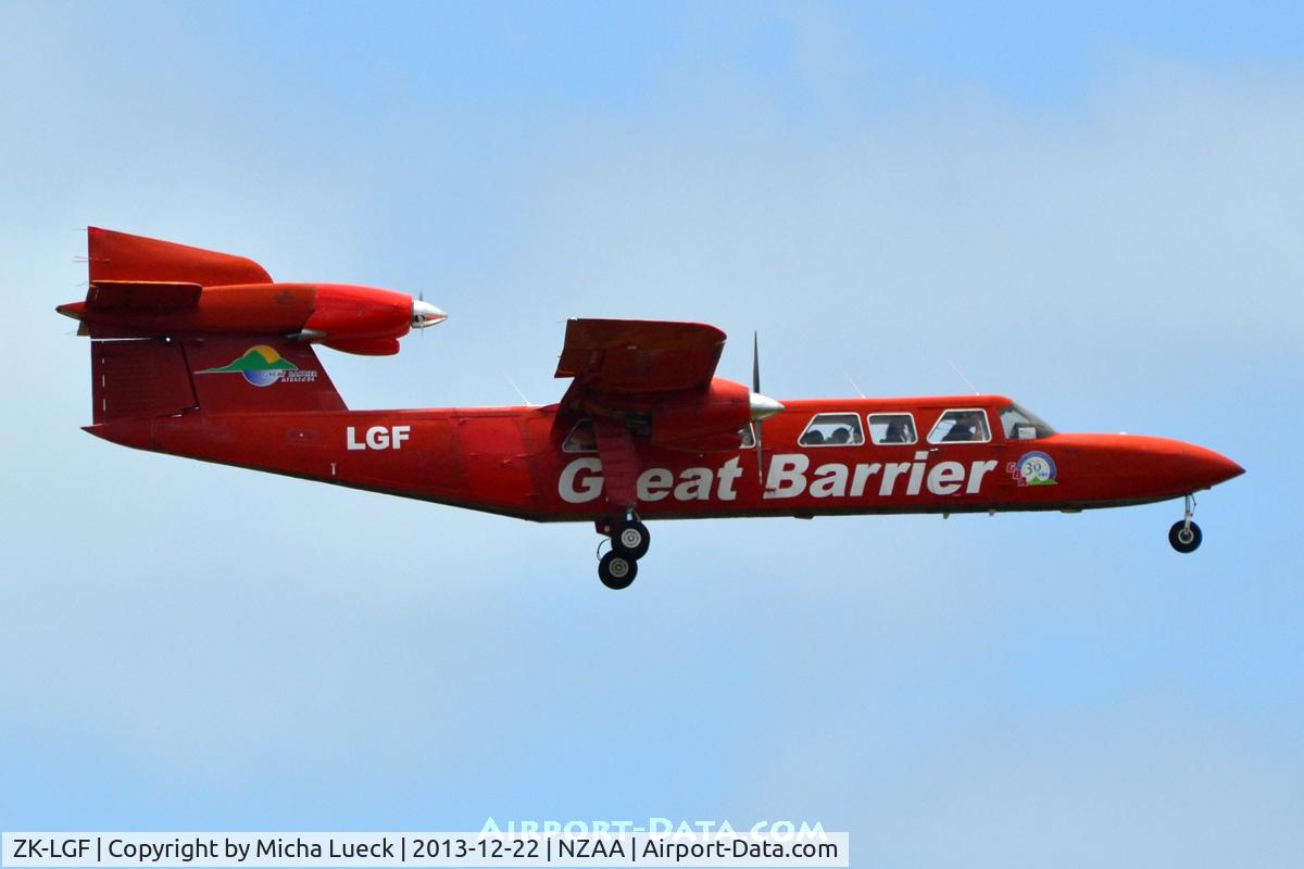 ZK-LGF, 1976 Britten-Norman BN-2A MK.III-2 Trislander C/N 1023, At Auckland