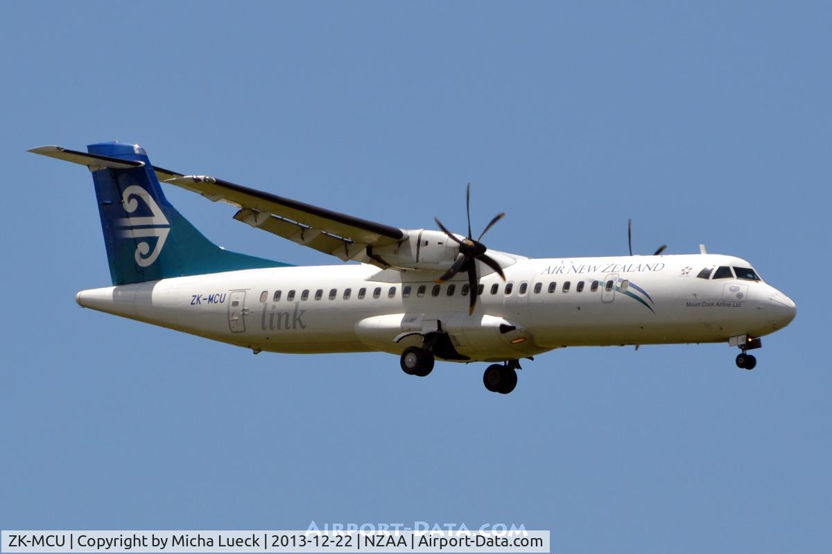 ZK-MCU, 2000 ATR 72-212A C/N 632, At Auckland