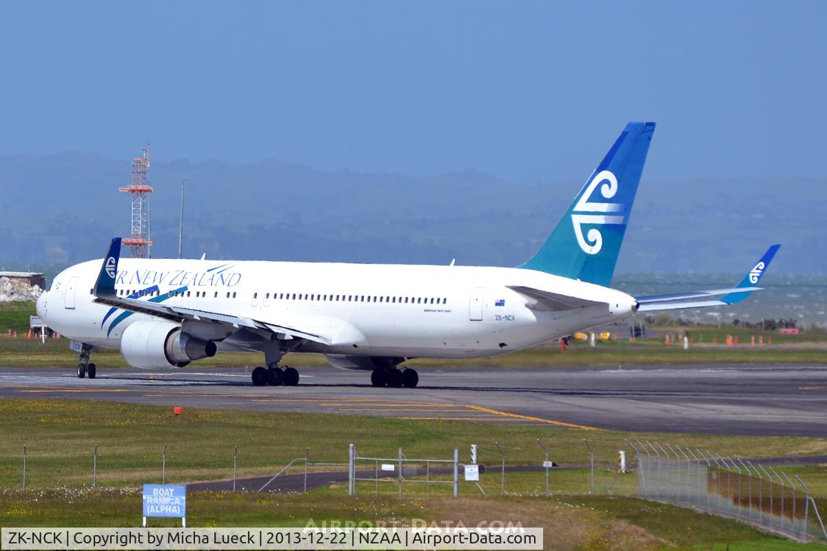 ZK-NCK, 1997 Boeing 767-319/ER C/N 26971, At Auckland