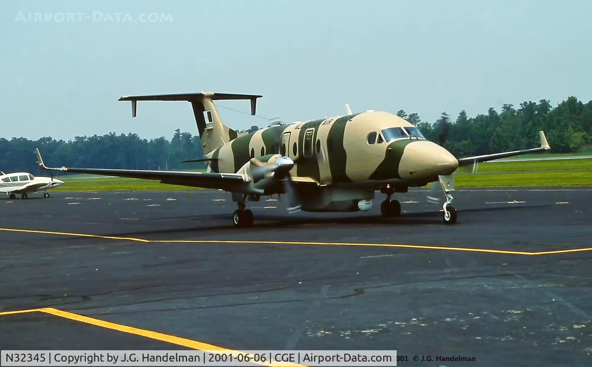 N32345, 1999 Raytheon Aircraft Company 1900D C/N UE-384, At Cambridge MD