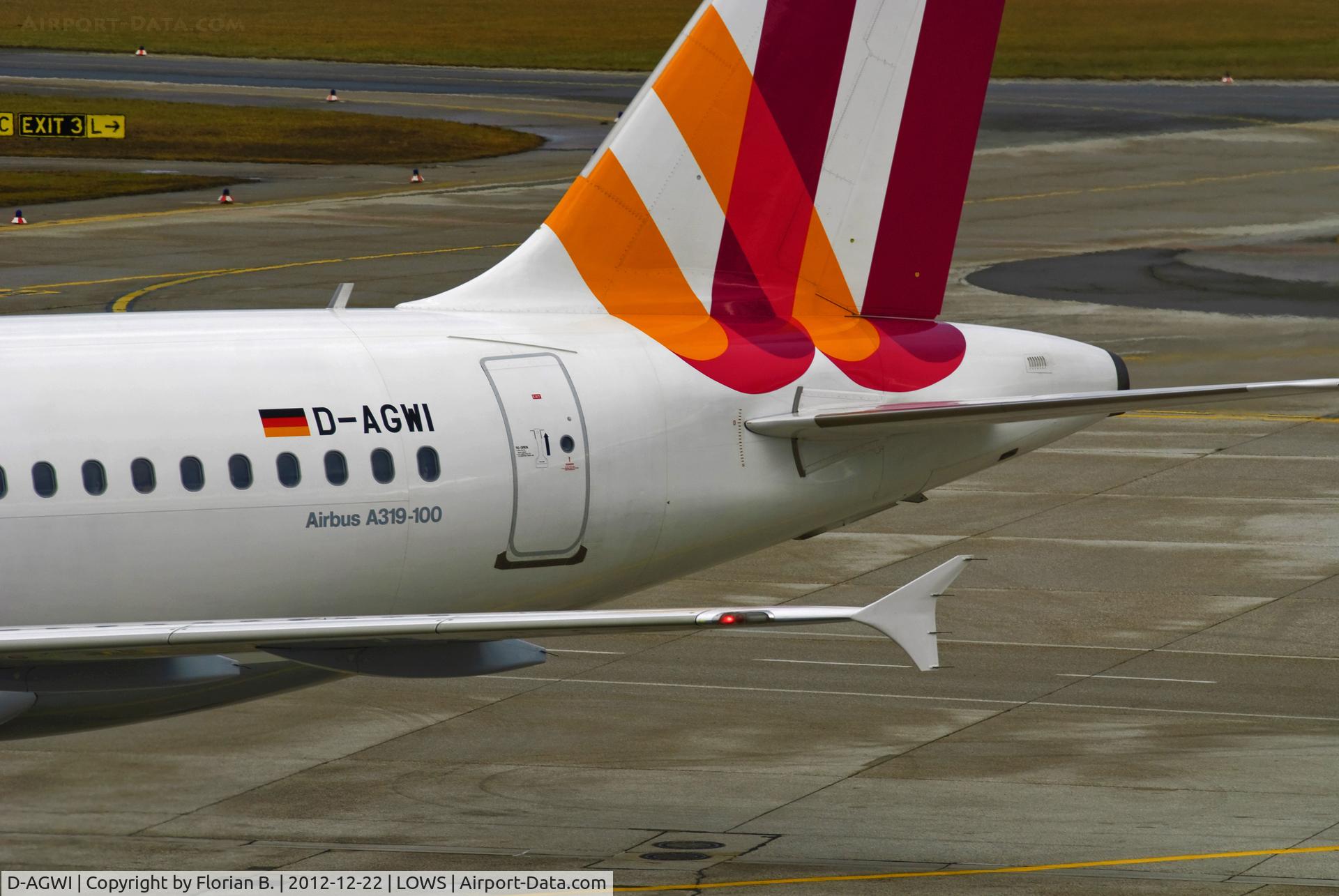 D-AGWI, 2008 Airbus A319-132 C/N 3358, Airbus A319