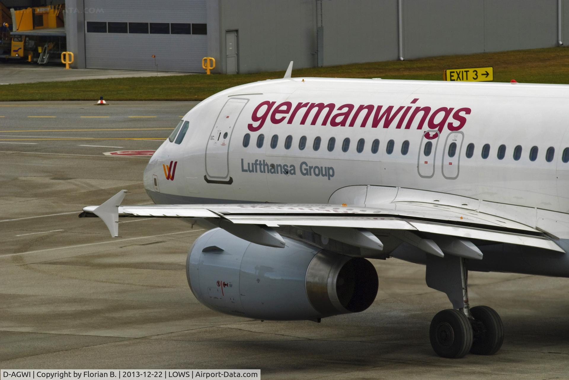D-AGWI, 2008 Airbus A319-132 C/N 3358, Airbus A319