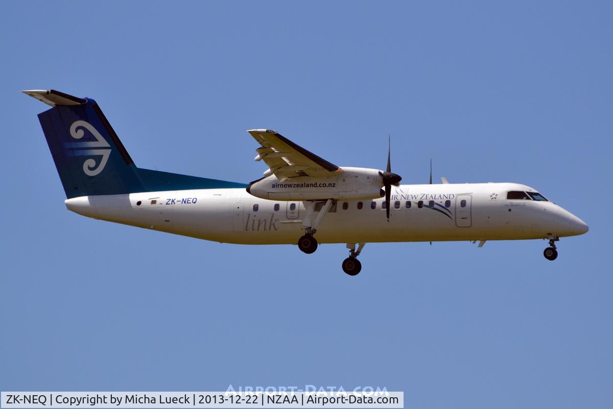 ZK-NEQ, 2007 De Havilland Canada DHC-8-311 Dash 8 C/N 636, At Auckland
