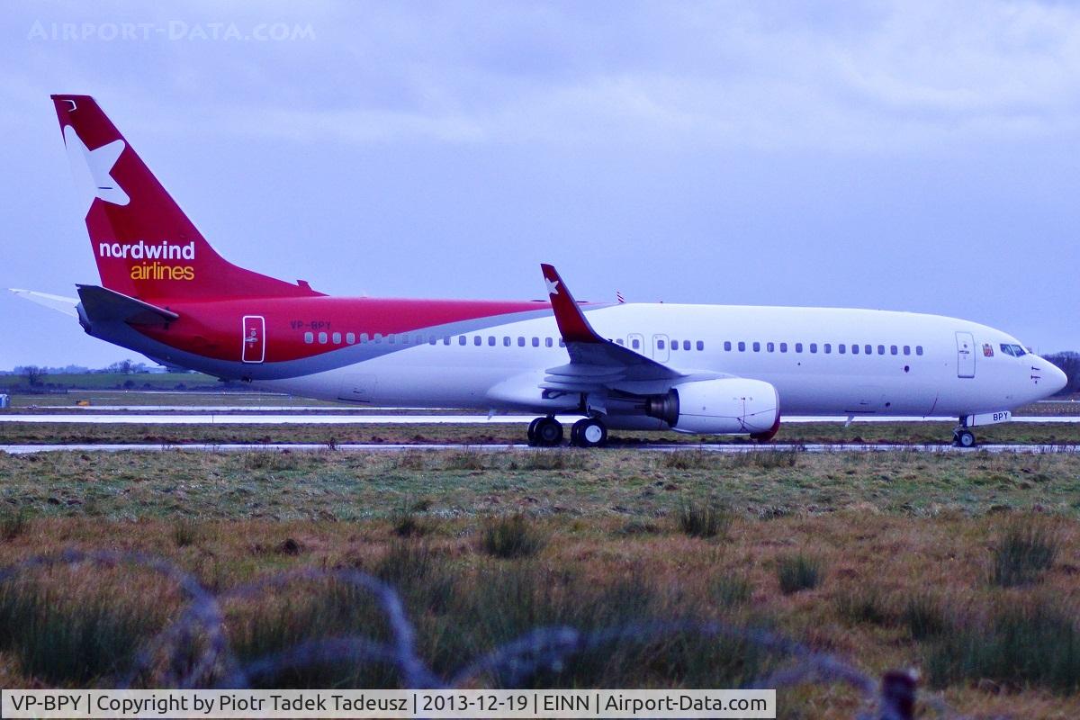 VP-BPY, 2002 Boeing 737-83N C/N 28247, Shannon
