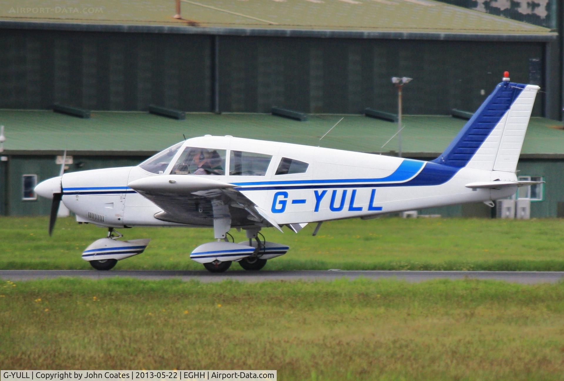 G-YULL, 1969 Piper PA-28-180 Cherokee C/N 28-5603, Departing on 26