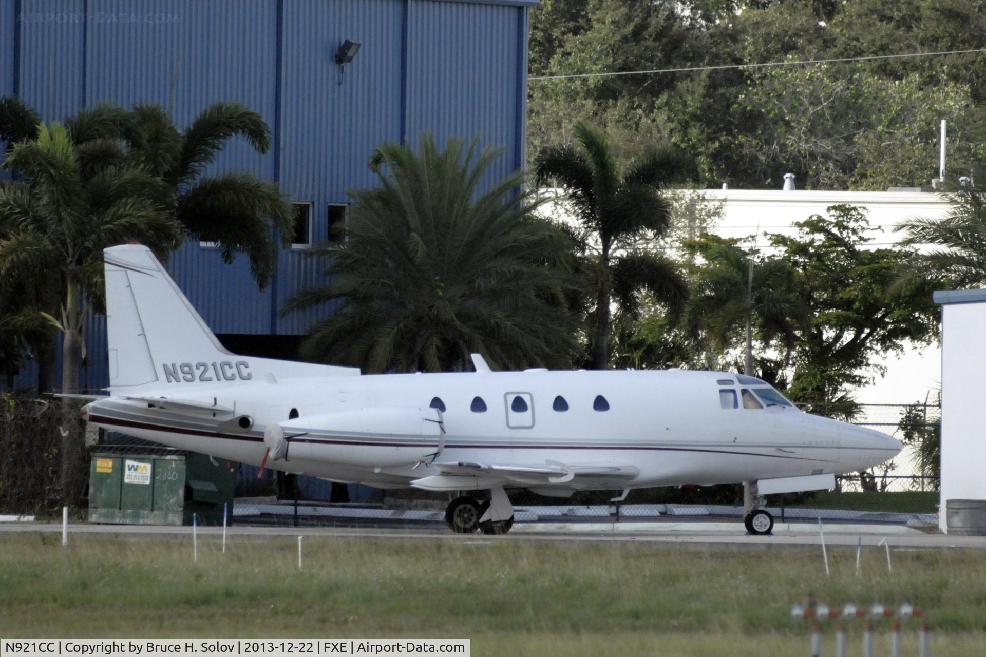N921CC, 1981 Rockwell International NA-265-65 Sabreliner 65 C/N 465-67, parked at FXE