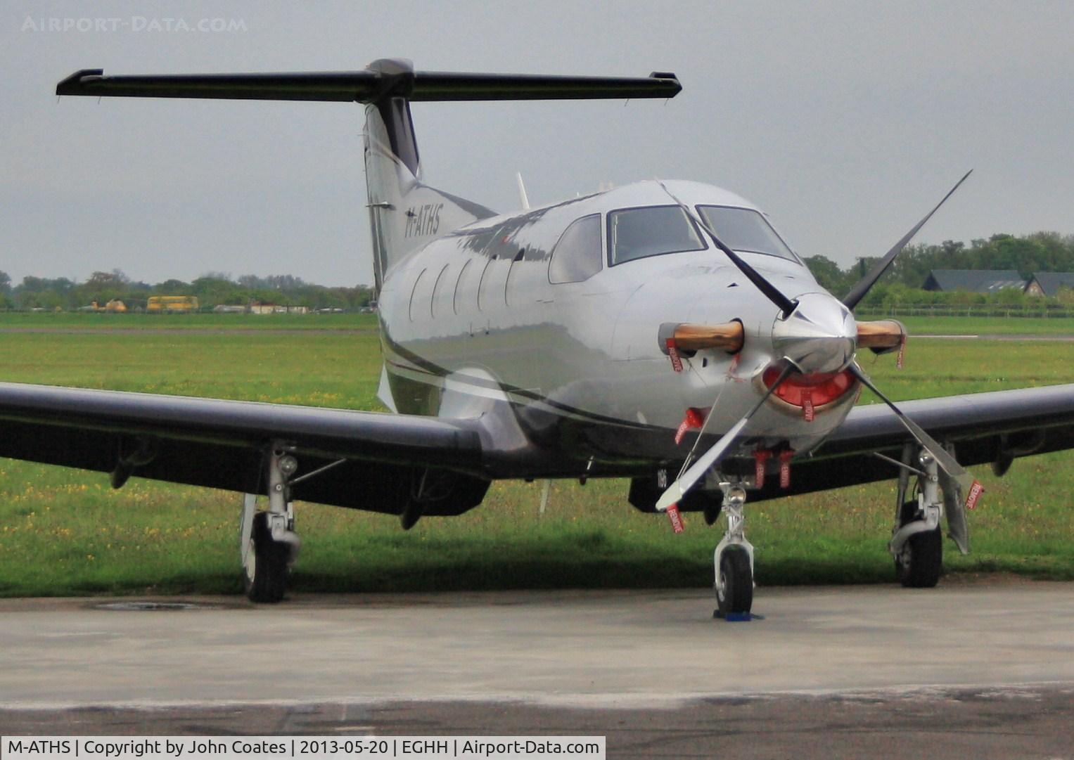 M-ATHS, 2009 Pilatus PC-12/47E C/N 1196, At Pilatus Centre