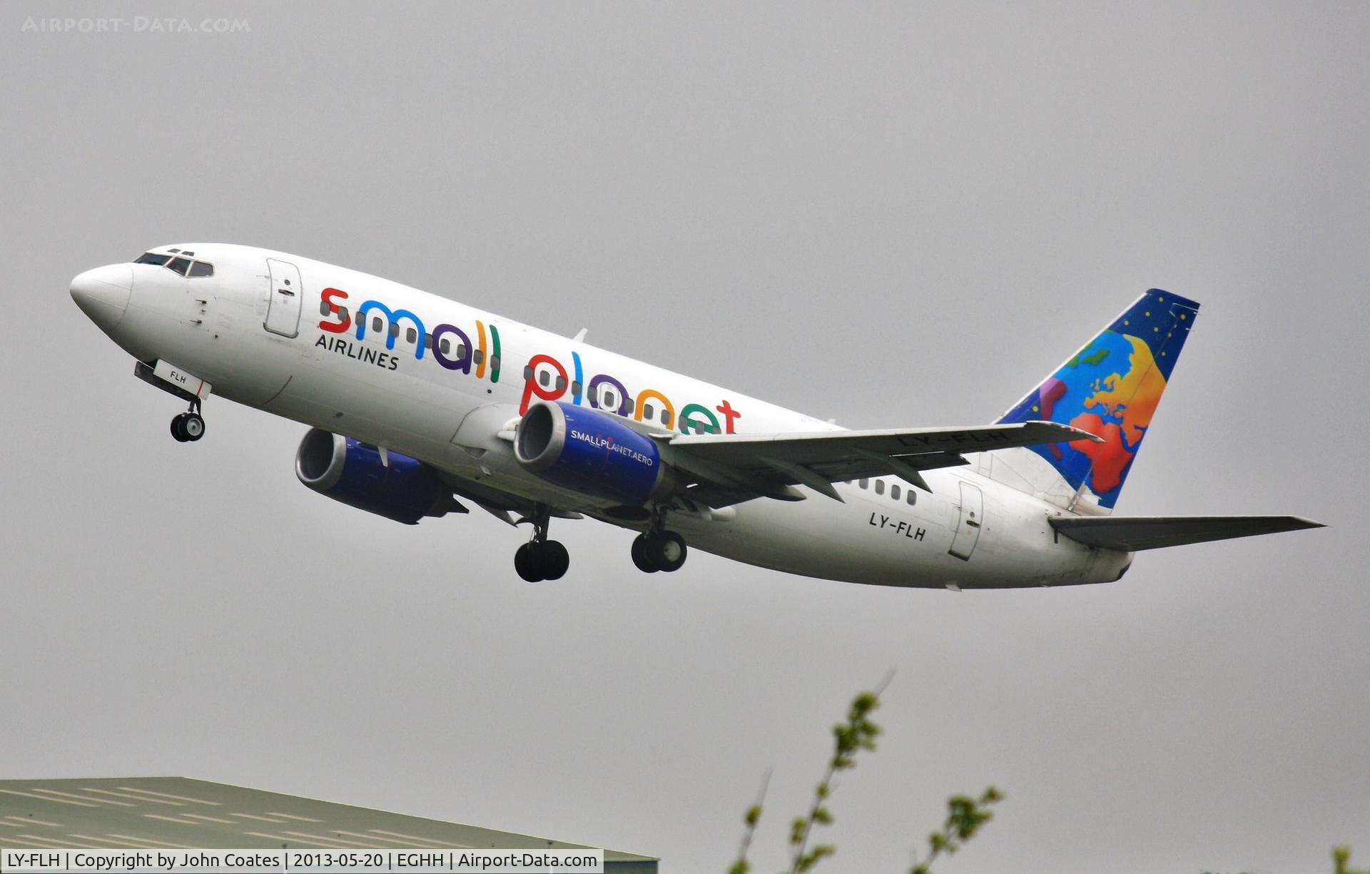 LY-FLH, 1992 Boeing 737-382 C/N 25161, Departing off 26