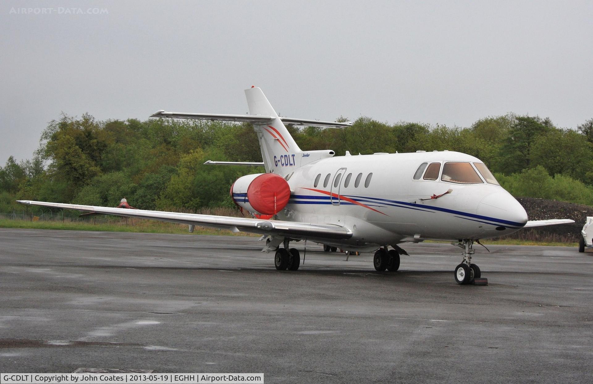 G-CDLT, 2005 Raytheon Hawker 800XP C/N 258710, Parked at JETS