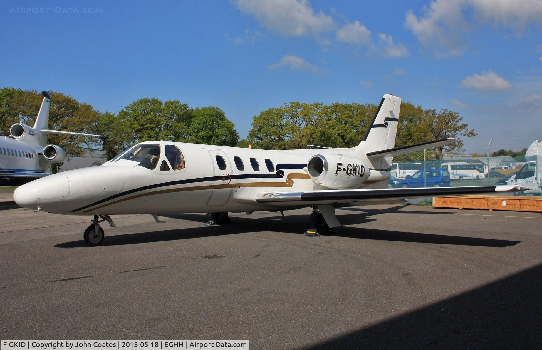 F-GKID, Cessna 500 Citation C/N 500-0319, Visitor at Signatures