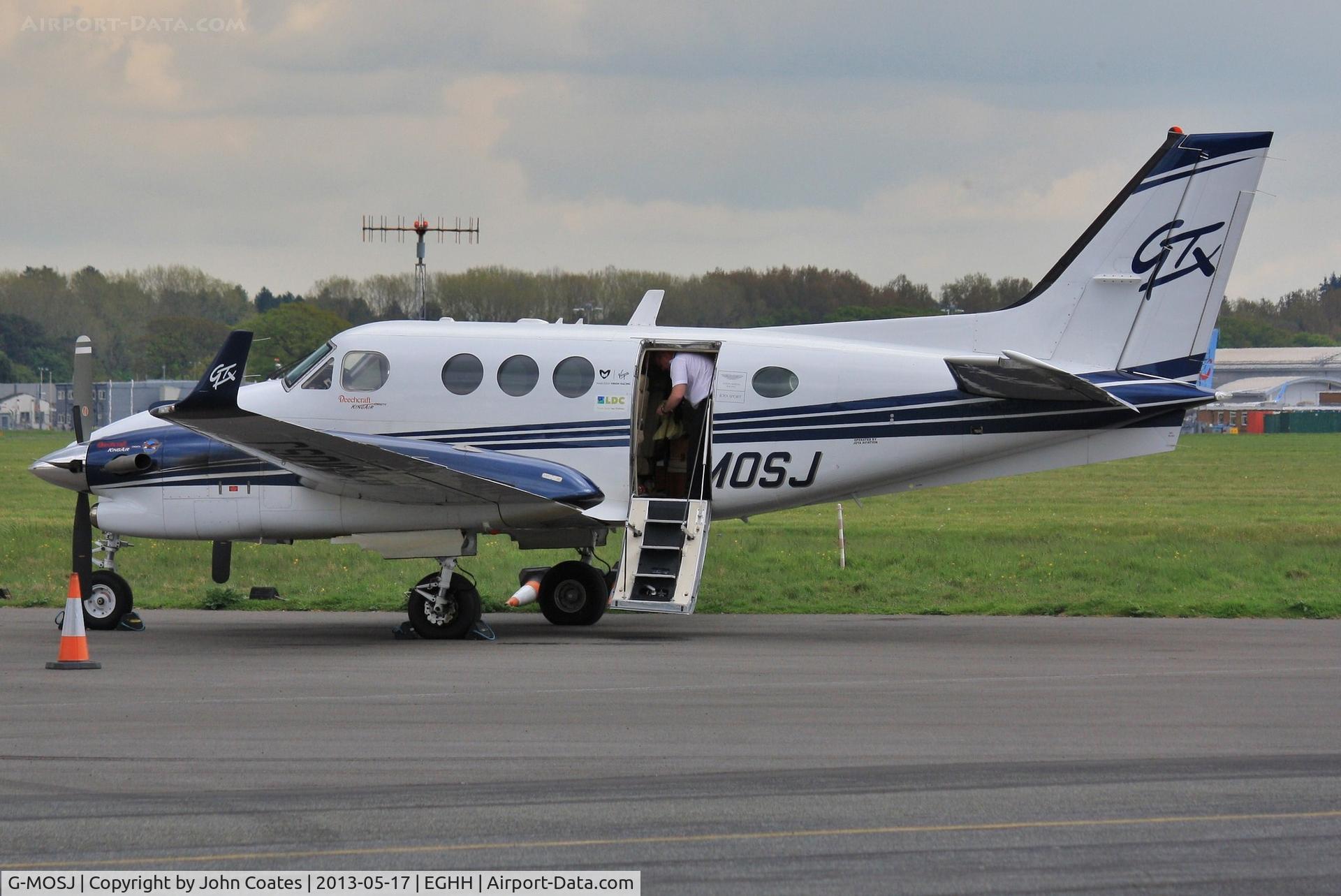 G-MOSJ, 2010 Hawker Beechcraft C90GTI King Air C/N LJ-1984, Parked at Signatures