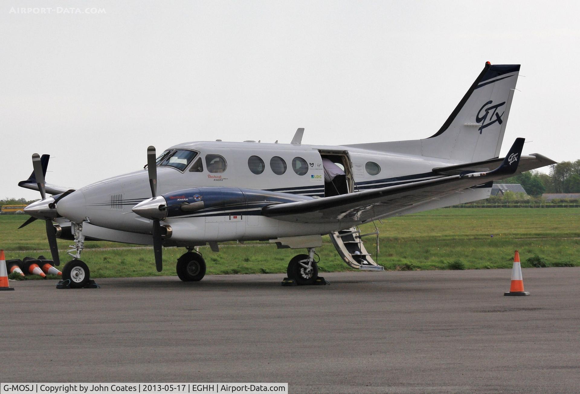 G-MOSJ, 2010 Hawker Beechcraft C90GTI King Air C/N LJ-1984, Visitor at Signatures