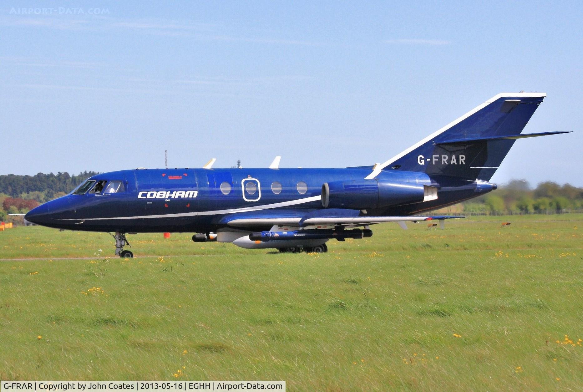 G-FRAR, 1969 Dassault Falcon (Mystere) 20DC C/N 209, Taxiing to Cobham