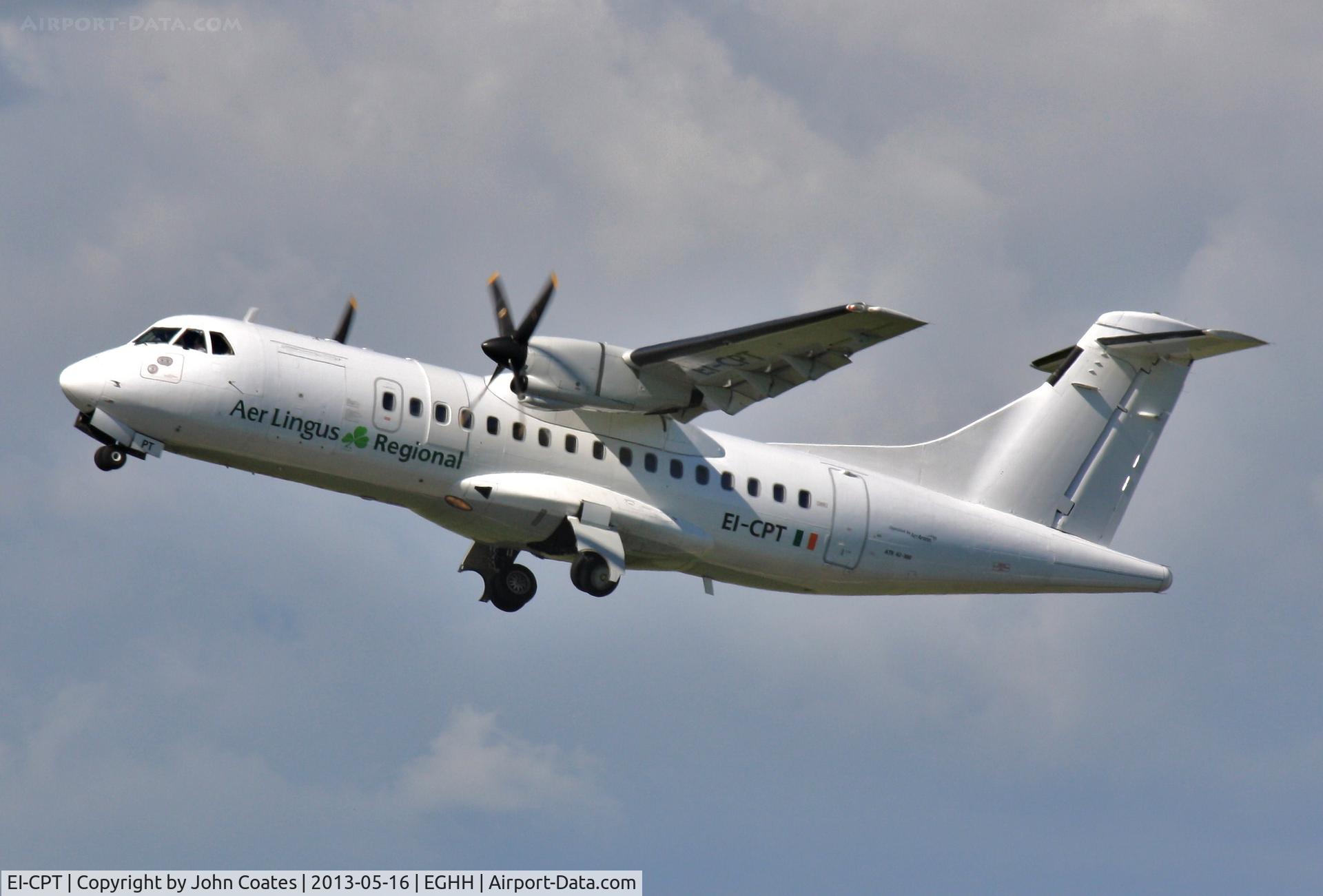 EI-CPT, 1990 ATR 42-312 C/N 191, Returning to Dublin