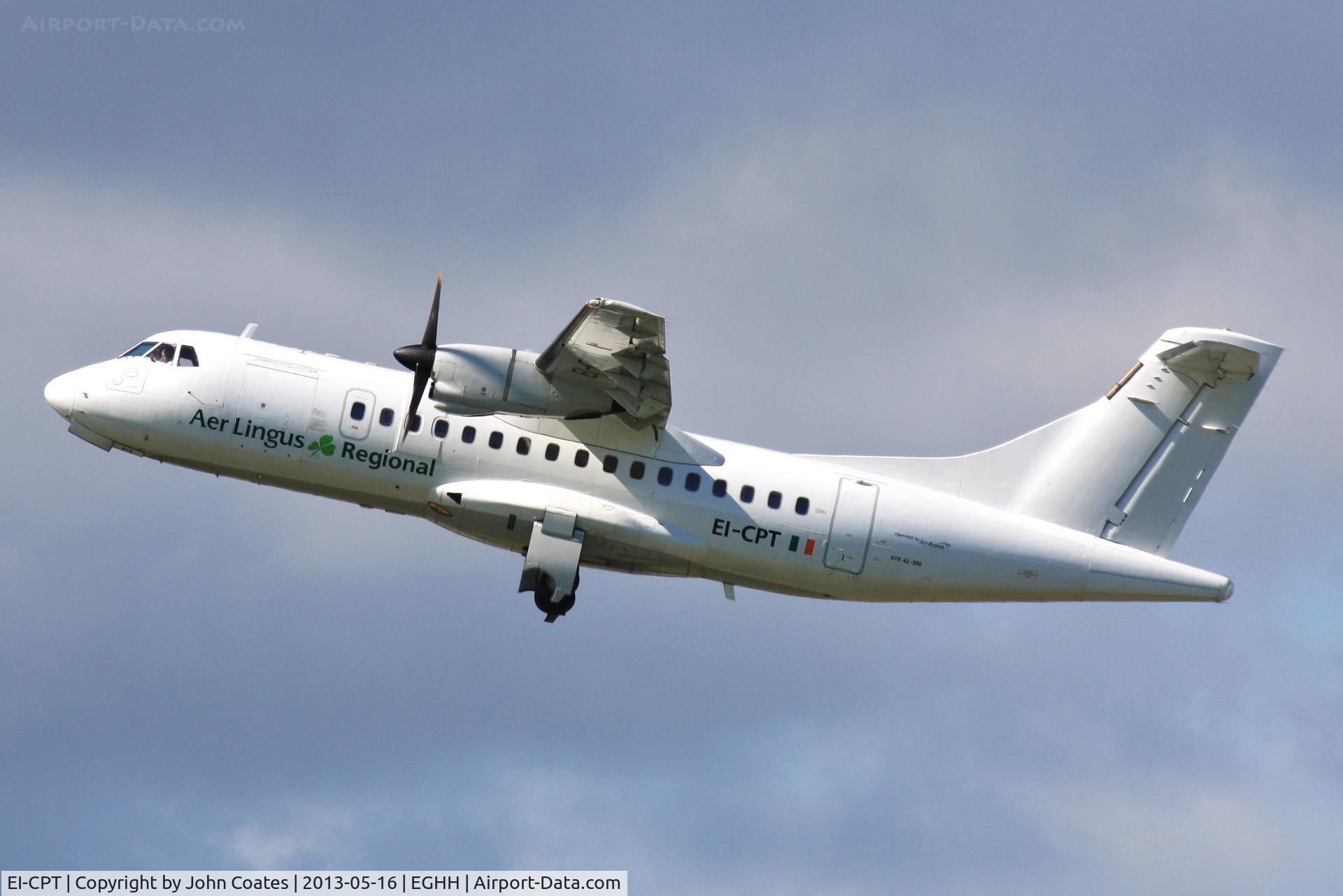 EI-CPT, 1990 ATR 42-312 C/N 191, Climbing away from 26 back to Dublin