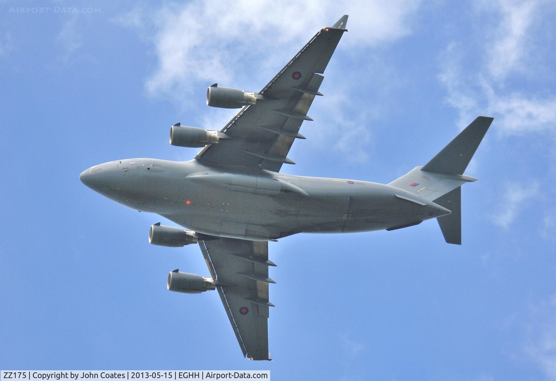ZZ175, 2008 Boeing C-17A Globemaster III C/N F-185, Go round during training