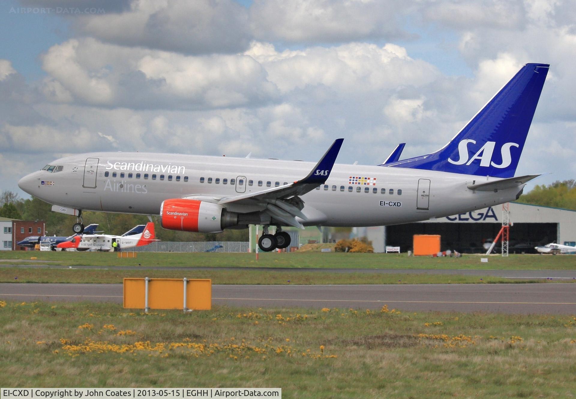 EI-CXD, 2002 Boeing 737-76N C/N 29885, Calling on way back to Lasham after repaint.
Ex G-STRF to be SE-RJU