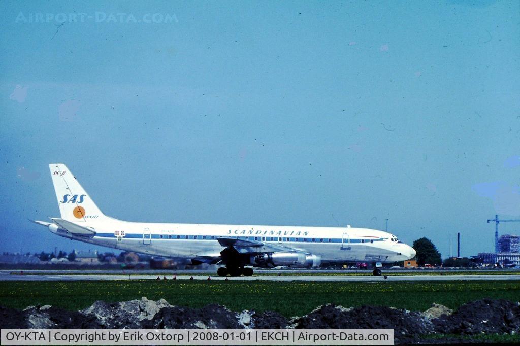 OY-KTA, 1960 Douglas DC-8-33 C/N 45384, OY-KTA in CPH