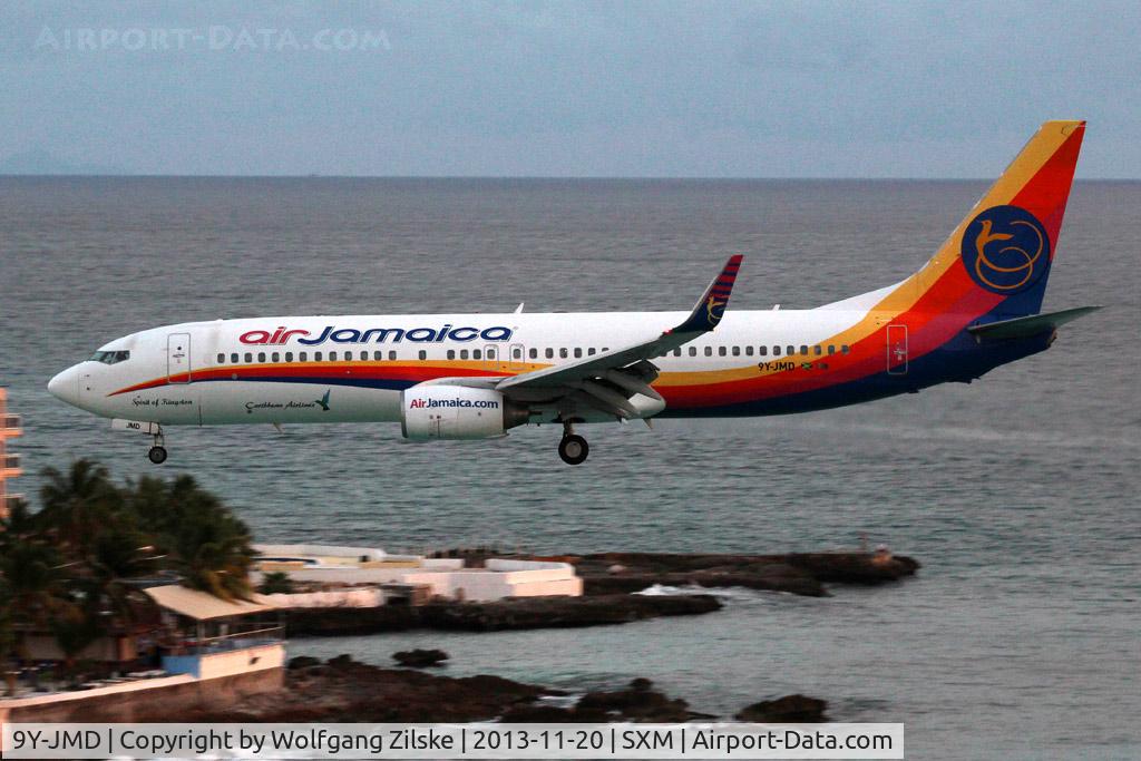 9Y-JMD, 2007 Boeing 737-8Q8 C/N 30720, From the Sonesta Hotel