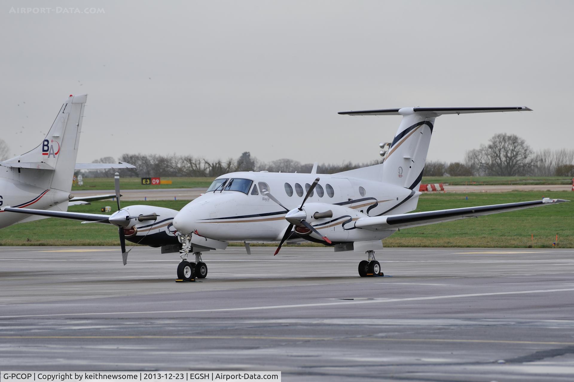 G-PCOP, 2004 Raytheon B200 King Air C/N BB-1860, Parked following overnight stay !
