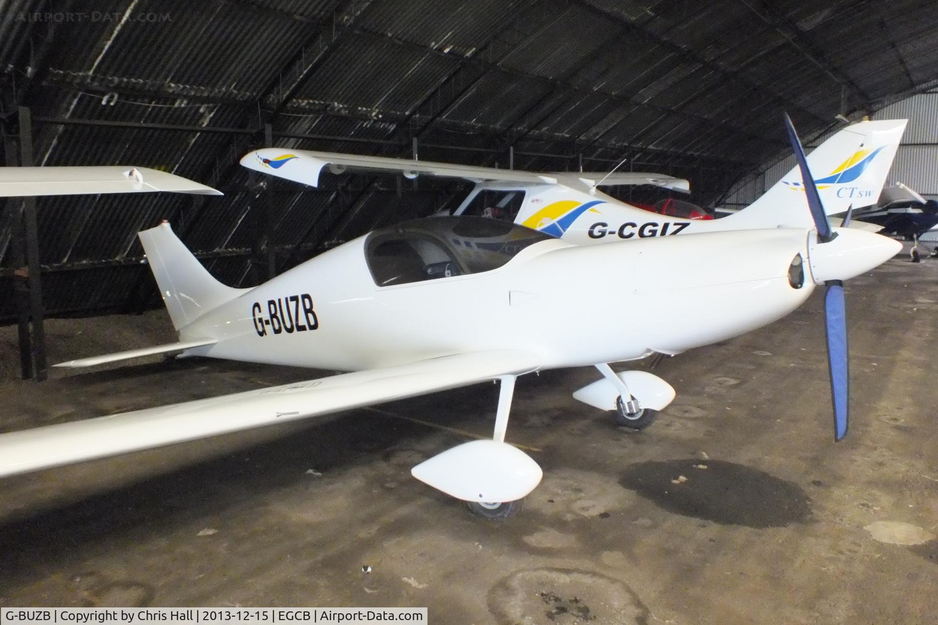 G-BUZB, 1993 Aero Designs Pulsar XP C/N PFA 202-12312, new Barton resident