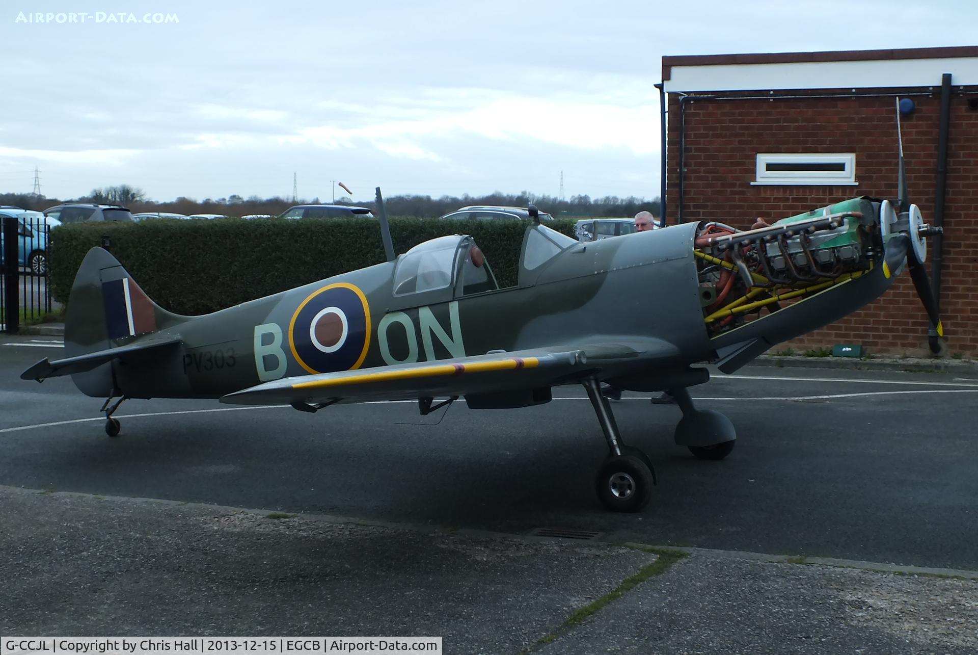 G-CCJL, 2007 Supermarine Aircraft Spitfire Mk.26 C/N PFA 324-14053, Supermarine Aircraft Spitfire Mk26 fitted with a Jabiru 5100 engine