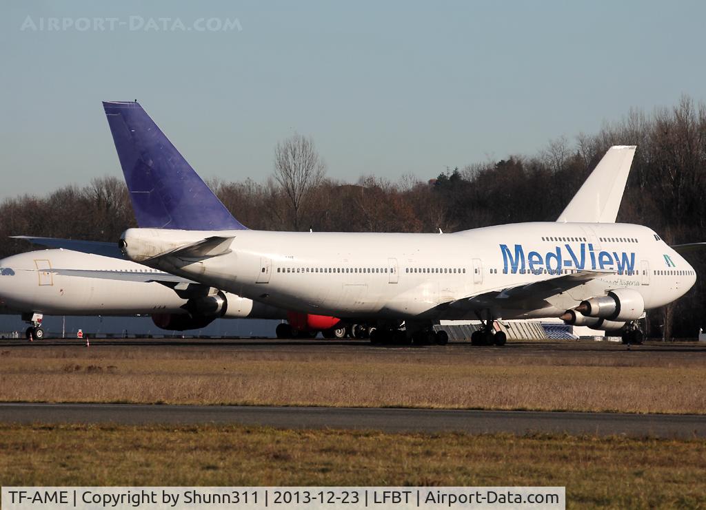 TF-AME, 1984 Boeing 747-312 C/N 23032, Stored... before scrapping