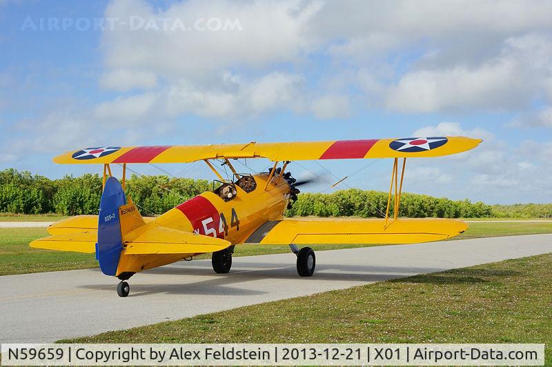 N59659, 1942 Boeing A75N1(PT17) C/N 75-4226, Everglades Airpark, FL
