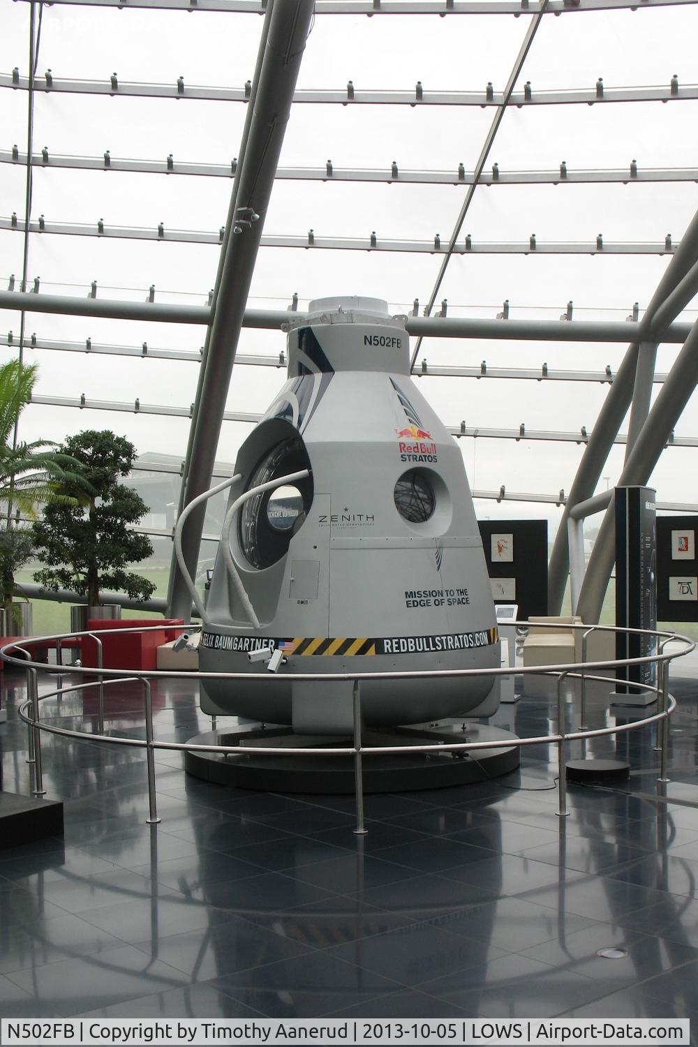 N502FB, Sage Cheshire Inc CAP1 C/N SC502-CAP1, N502FB (RED BULL STRATOS), Sage Cheshire Inc CAP1, c/n: SC502-CAP1