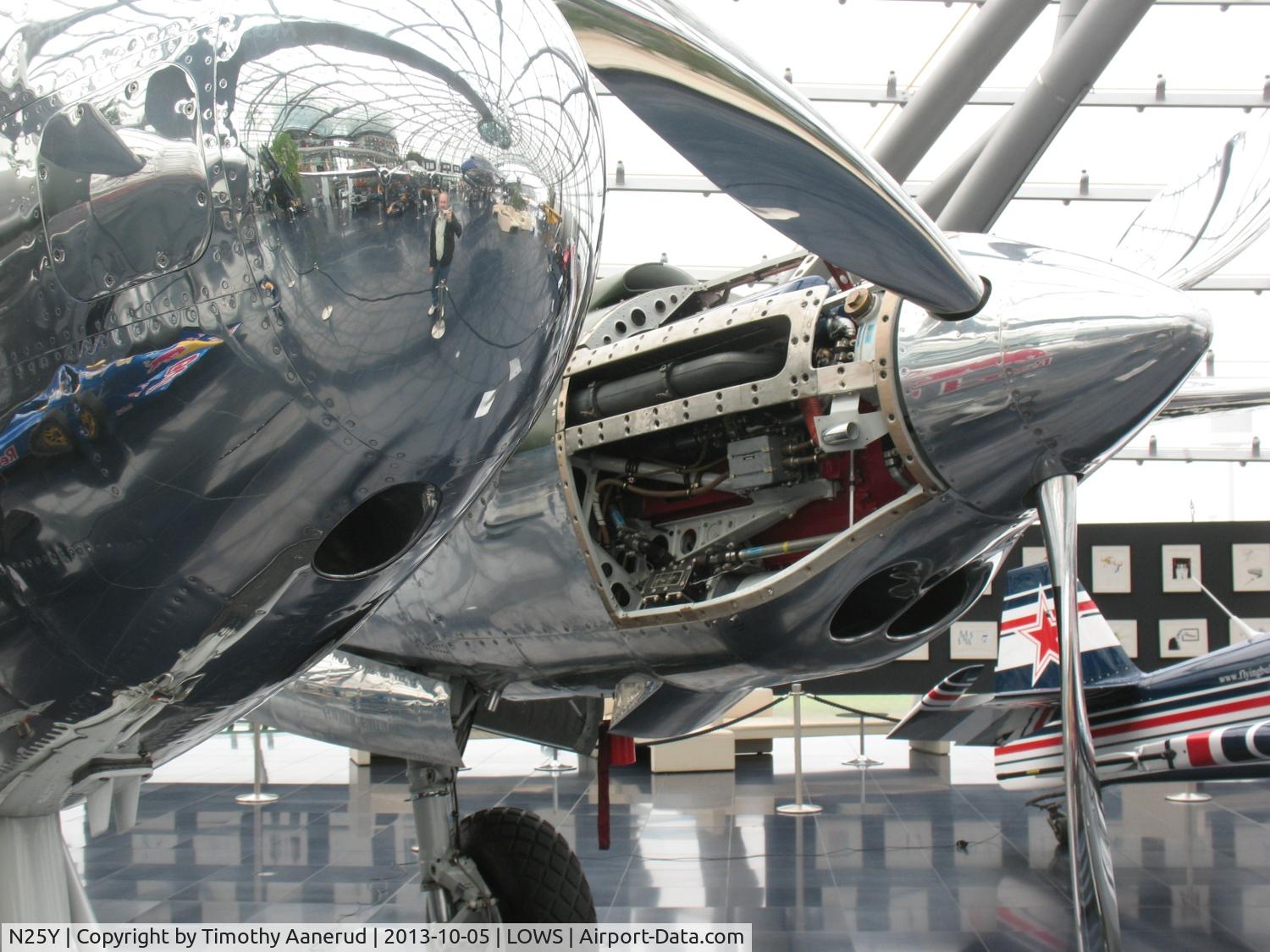 N25Y, 1944 Lockheed P-38L-5LO Lightning C/N AF44-53254, 1944 Lockheed P-38L-5LO, c/n: AF44-53254.  selfie