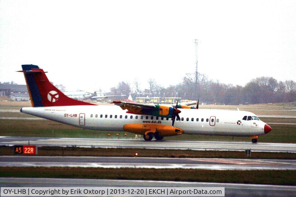 OY-LHB, 1997 ATR 72-202 C/N 496, OY-LHB in CPH