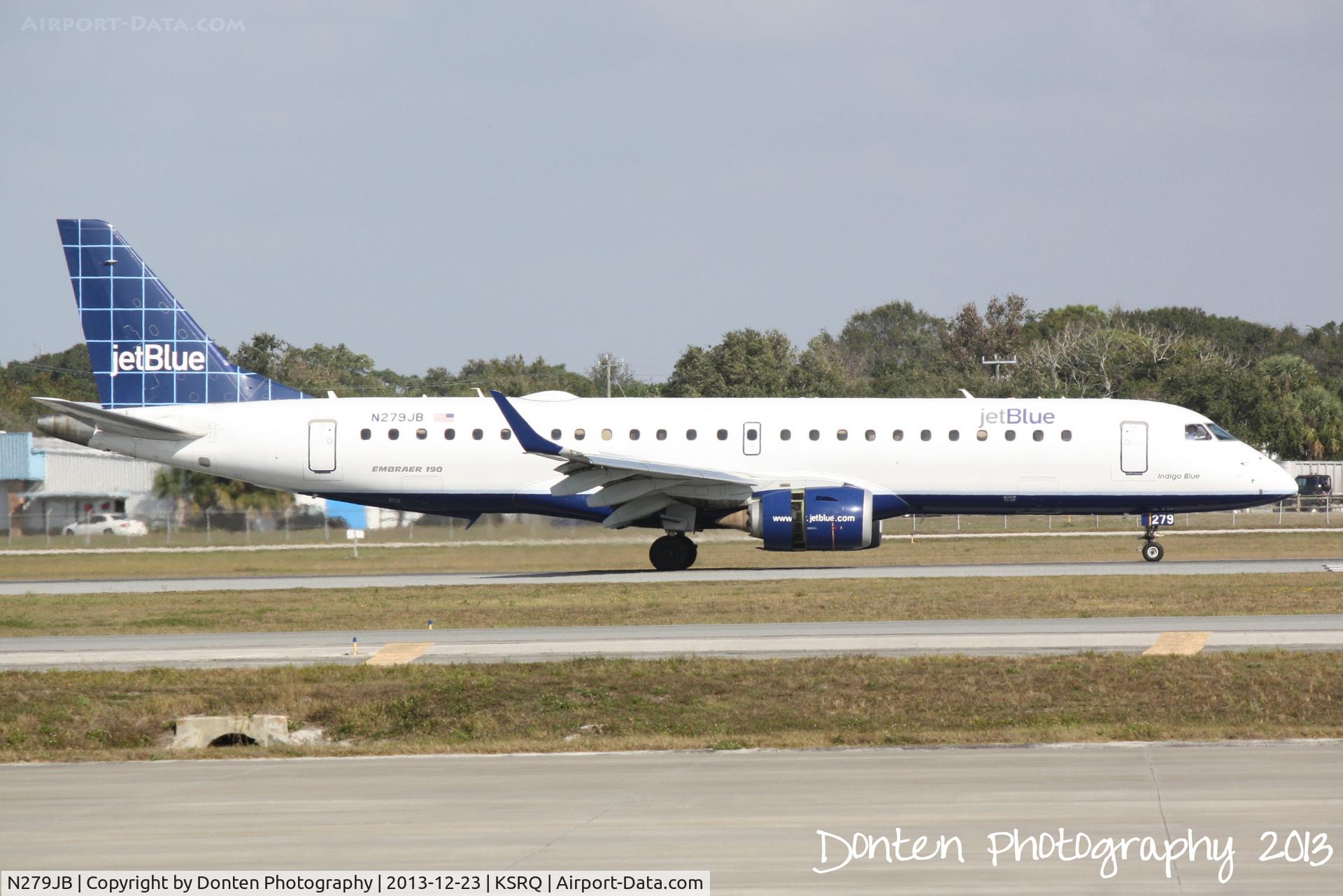 N279JB, 2007 Embraer 190AR (ERJ-190-100IGW) C/N 19000090, JetBlue Flight 741 (N279JB) 