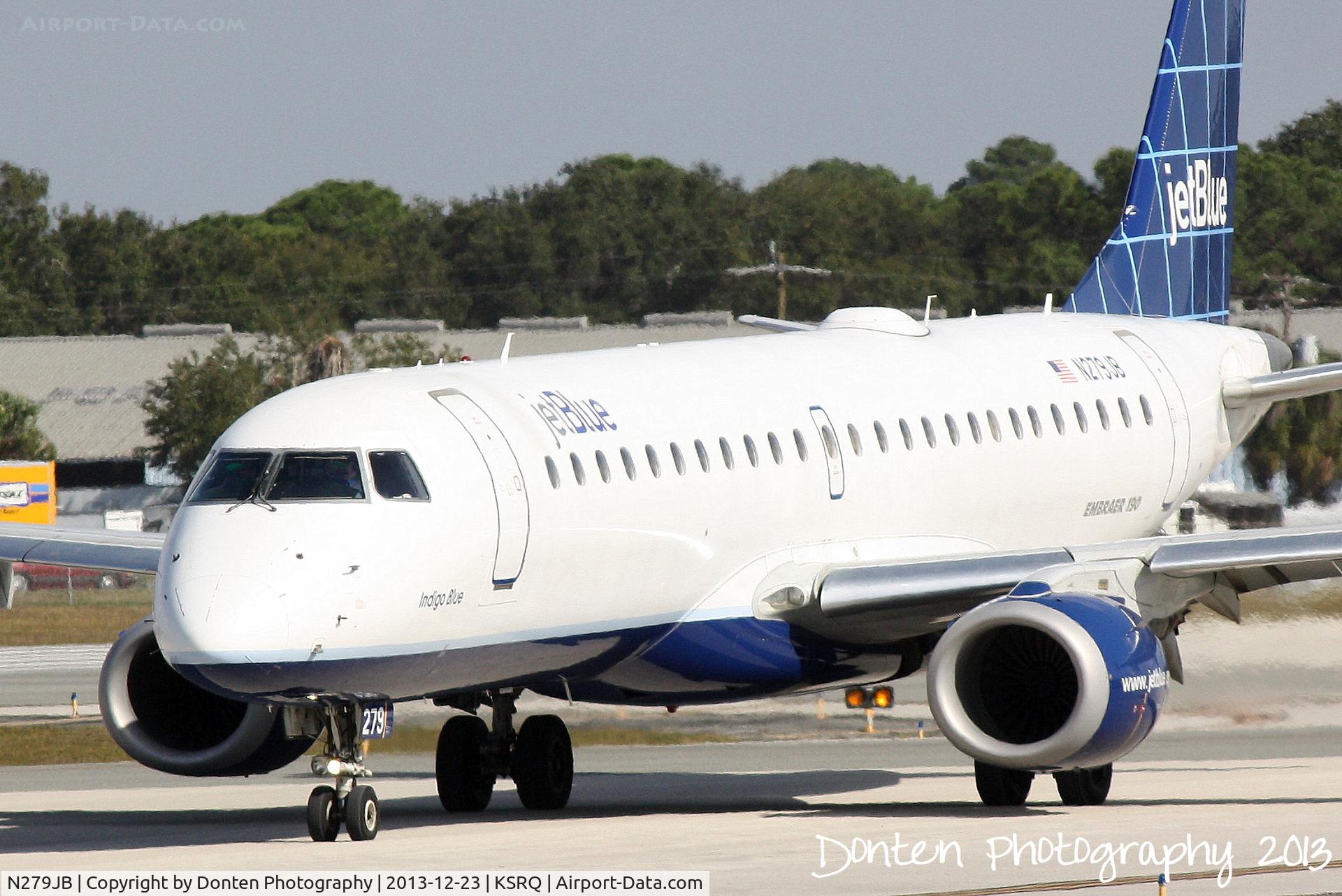 N279JB, 2007 Embraer 190AR (ERJ-190-100IGW) C/N 19000090, JetBlue Flight 741 (N279JB) 