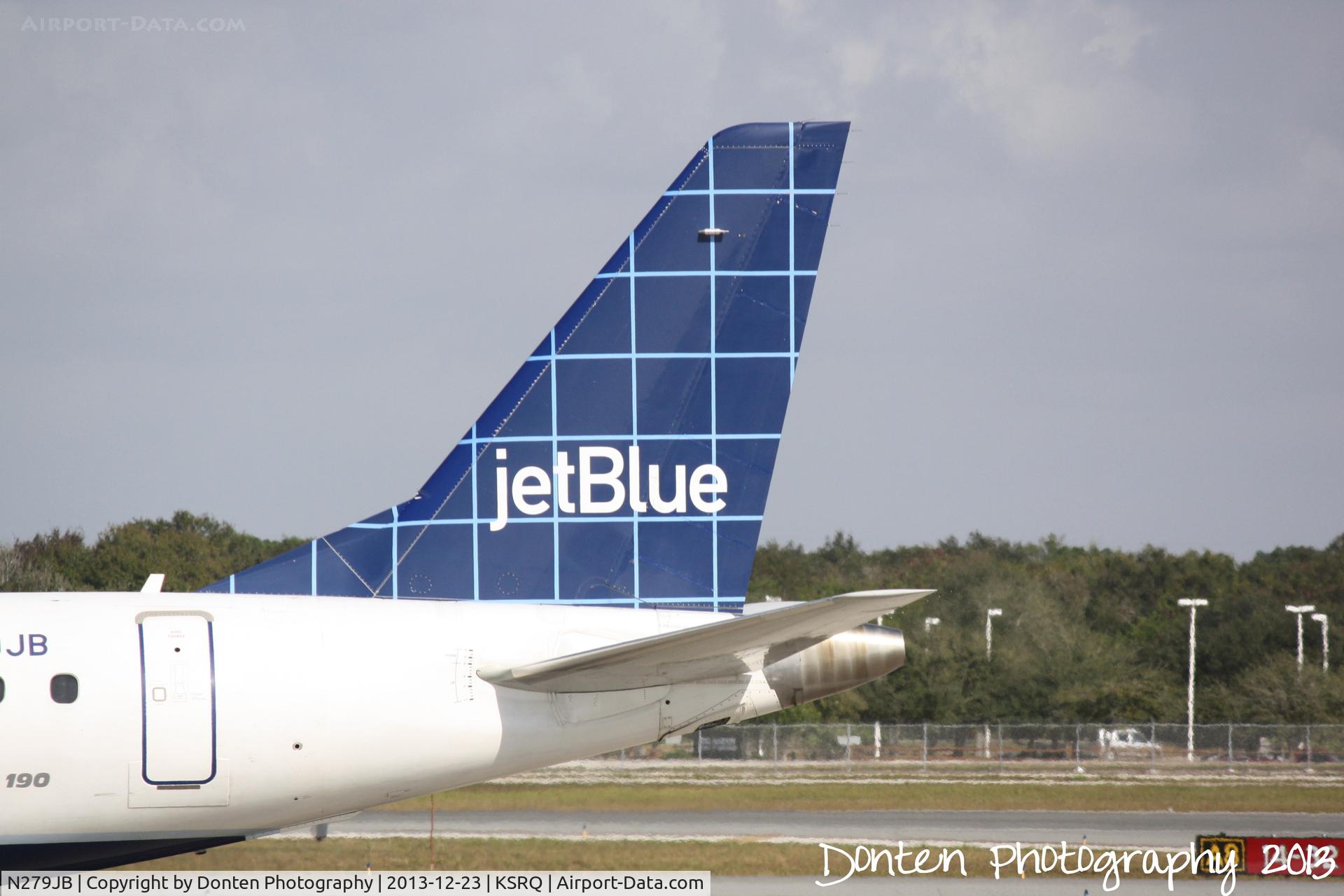 N279JB, 2007 Embraer 190AR (ERJ-190-100IGW) C/N 19000090, JetBlue Flight 741 (N279JB) 