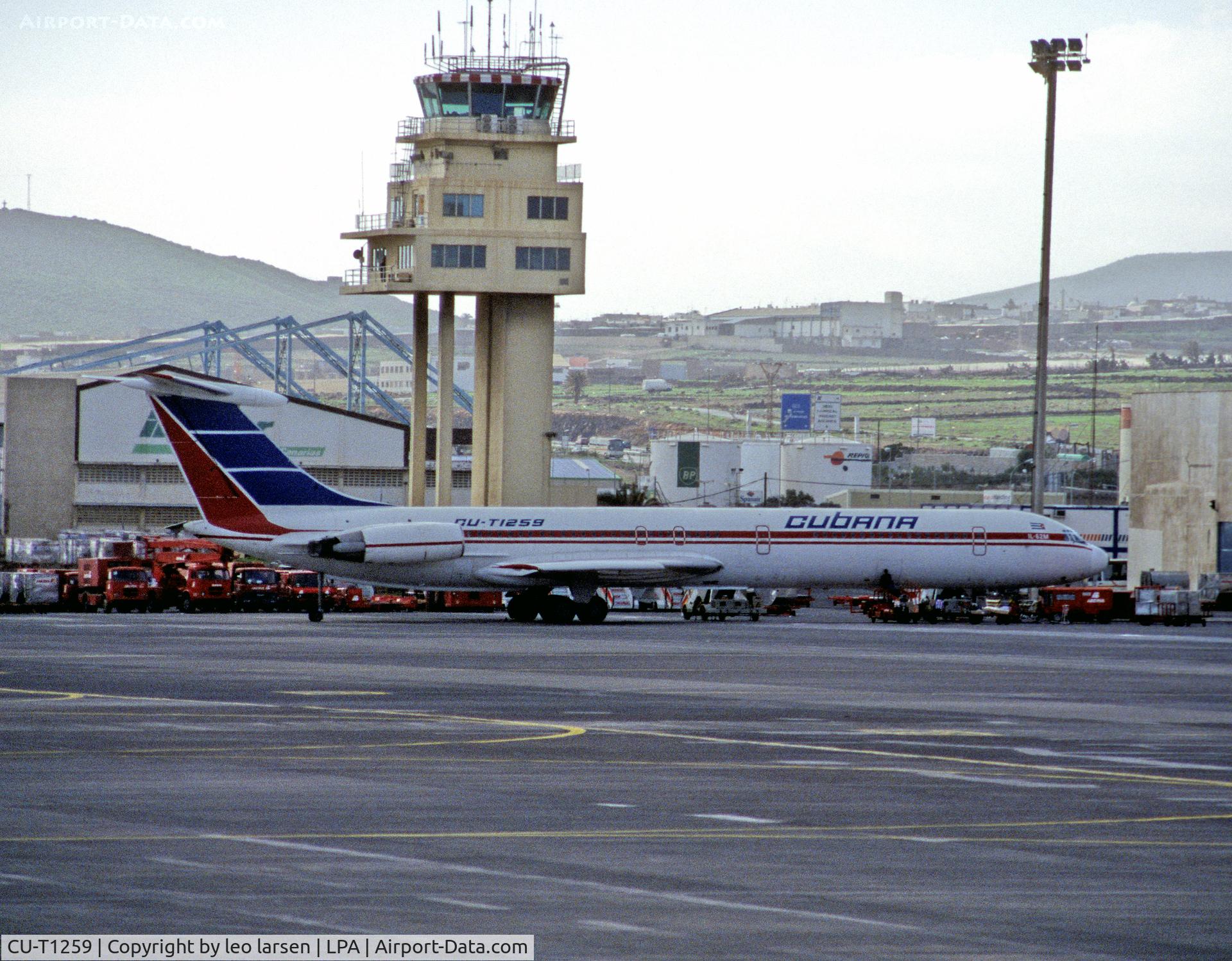 CU-T1259, 1984 Ilyushin Il-62M C/N 3445111, Las Palmas  12.1.96