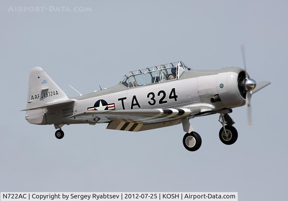 N722AC, North American AT-6G Texan C/N 168-346 (49-3242), Oshkosh