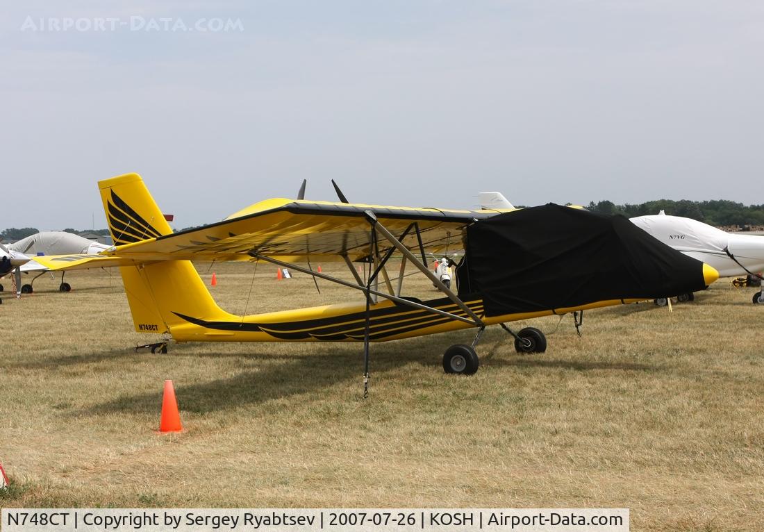 N748CT, Lockwood Aircam C/N AC153, Oshkosh