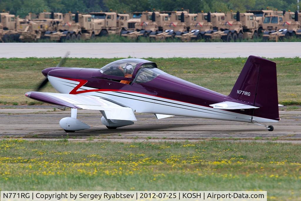 N771RG, 2008 Vans RV-7 C/N 70746, Oshkosh
