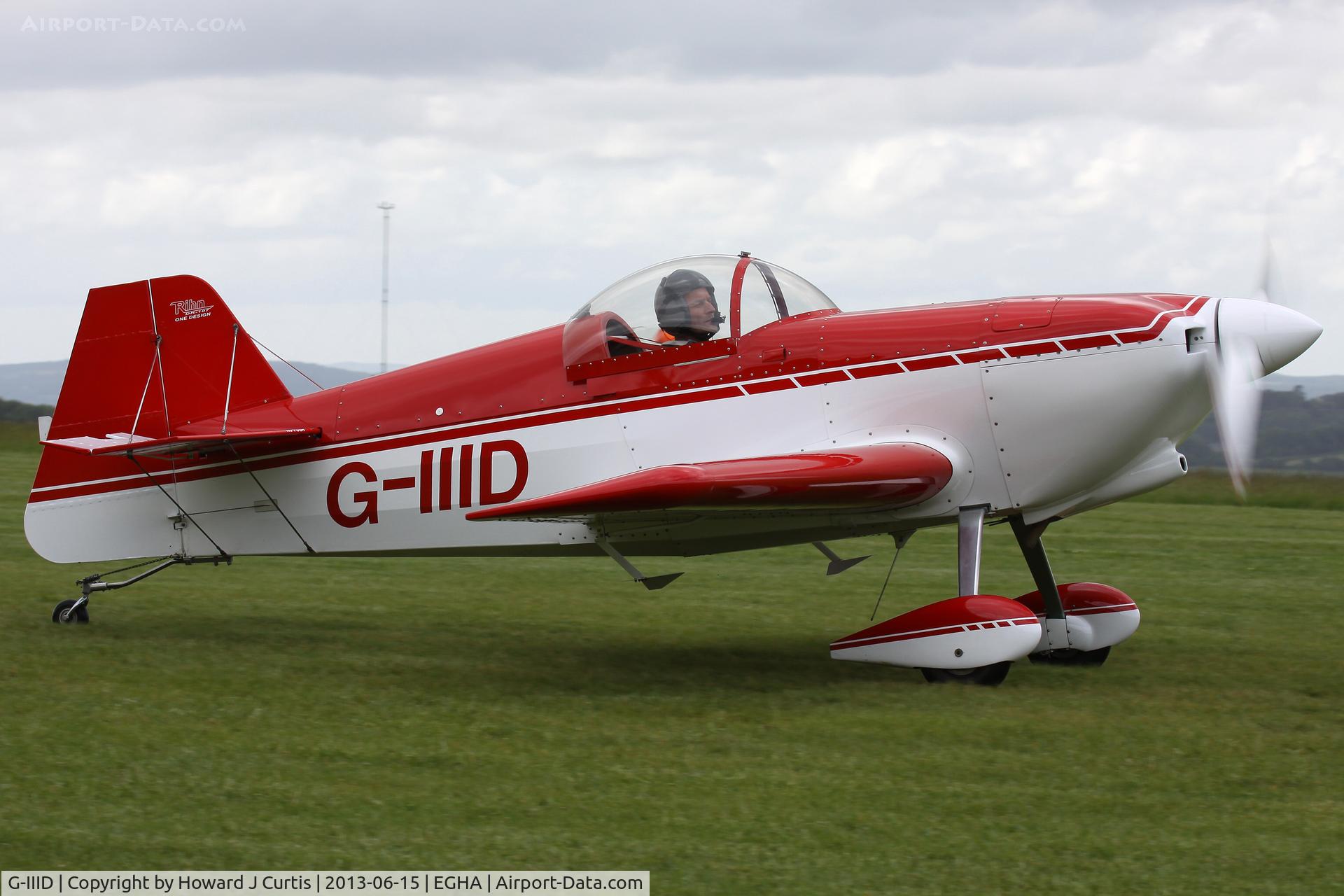 G-IIID, 2005 Rihn DR-107 One Design C/N PFA 264-12766, Privately owned, at the aerobatic competition here.