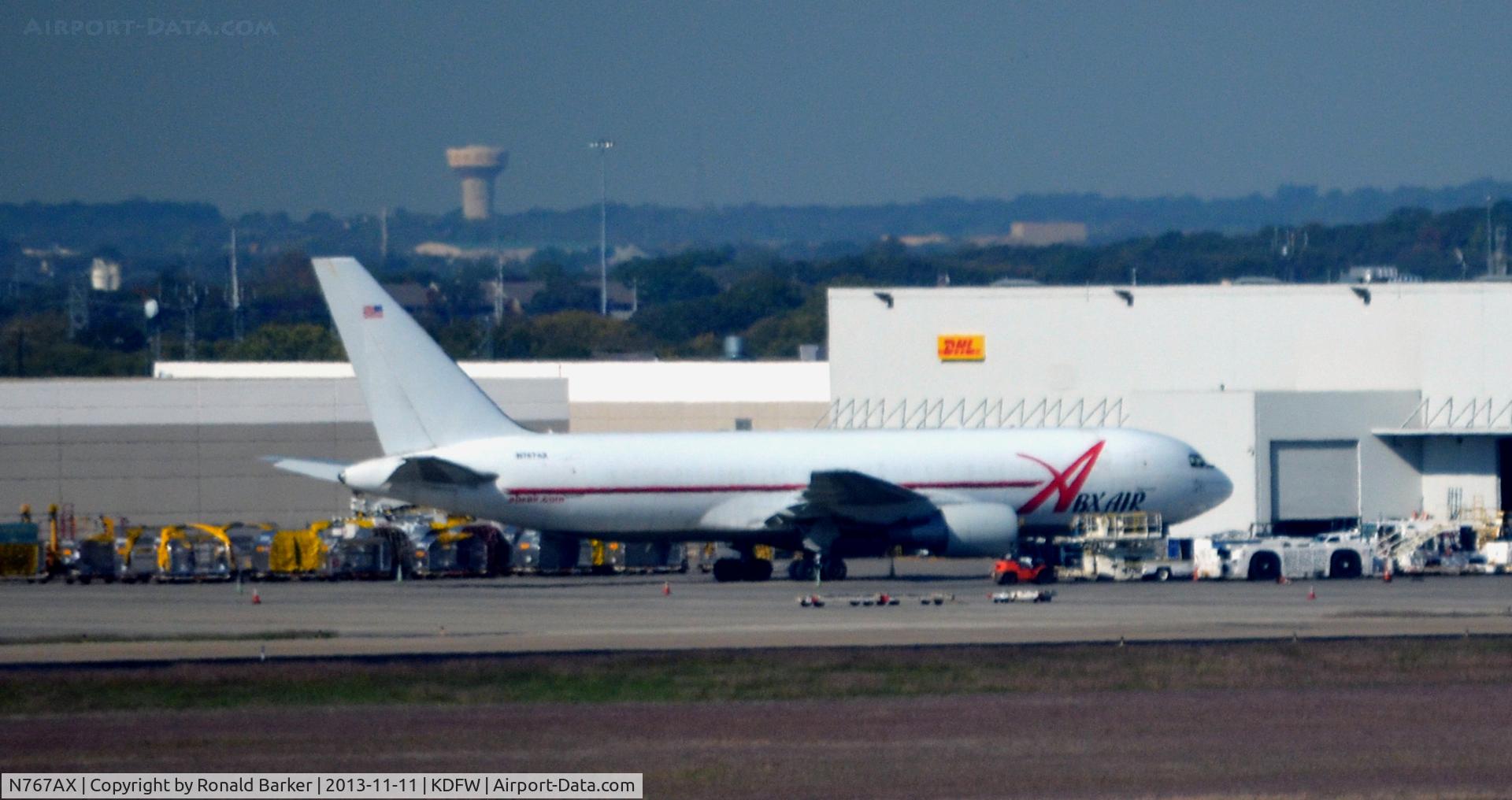 N767AX, 1983 Boeing 767-281(BDSF) C/N 22785, Cargo ramp, DFW