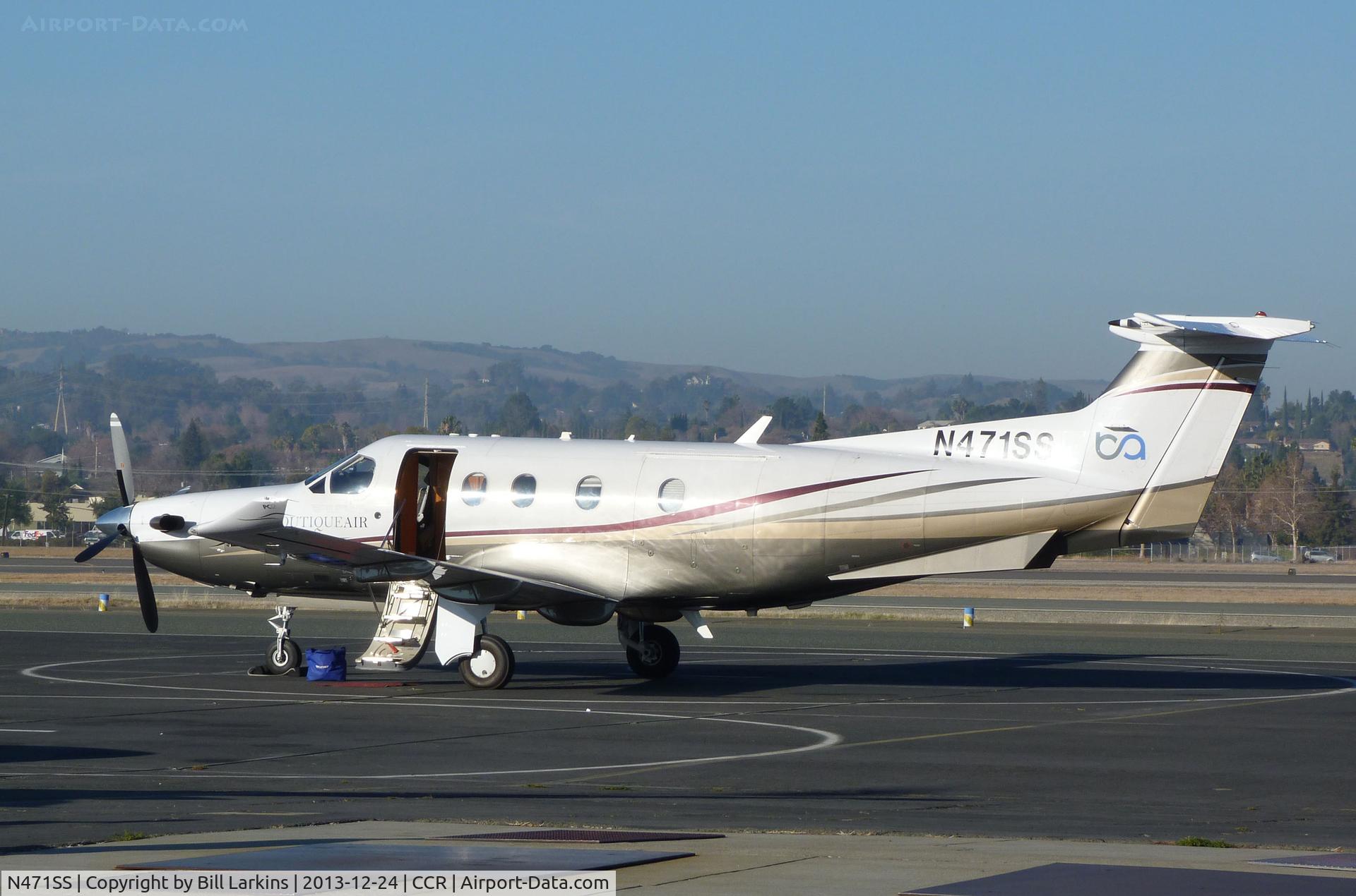 N471SS, 2006 Pilatus PC-12/47 C/N 739, Visitor